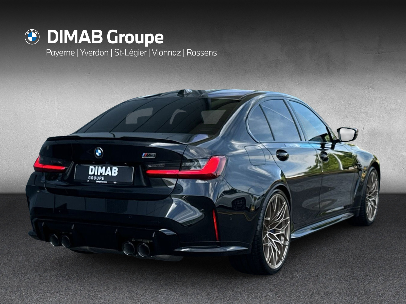 BMW M3 Competition M xDrive ** Action de leasing à 1,9% **-image-4