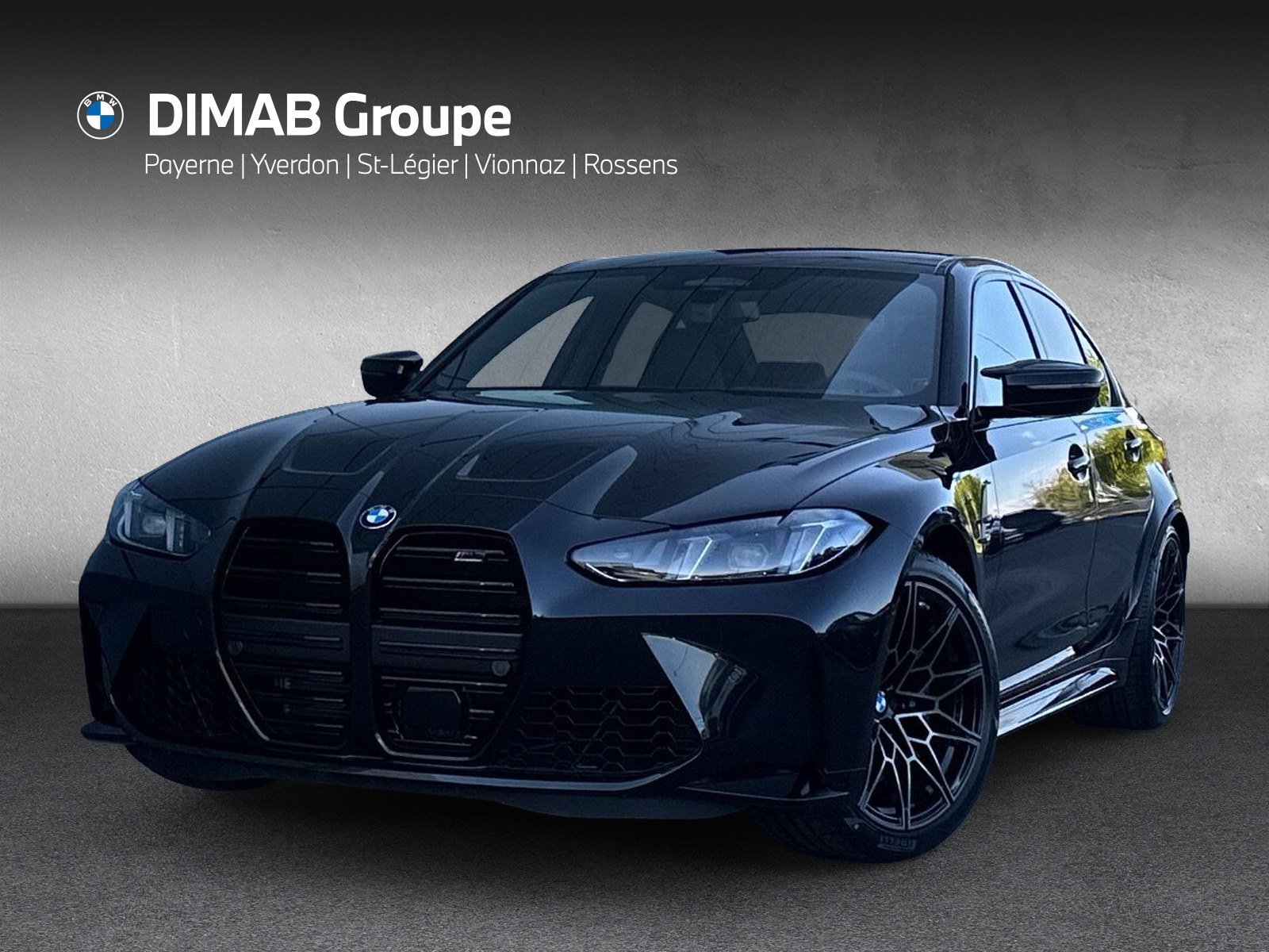 BMW M3 Competition M xDrive ** Action de leasing à 1,9% **-image-0