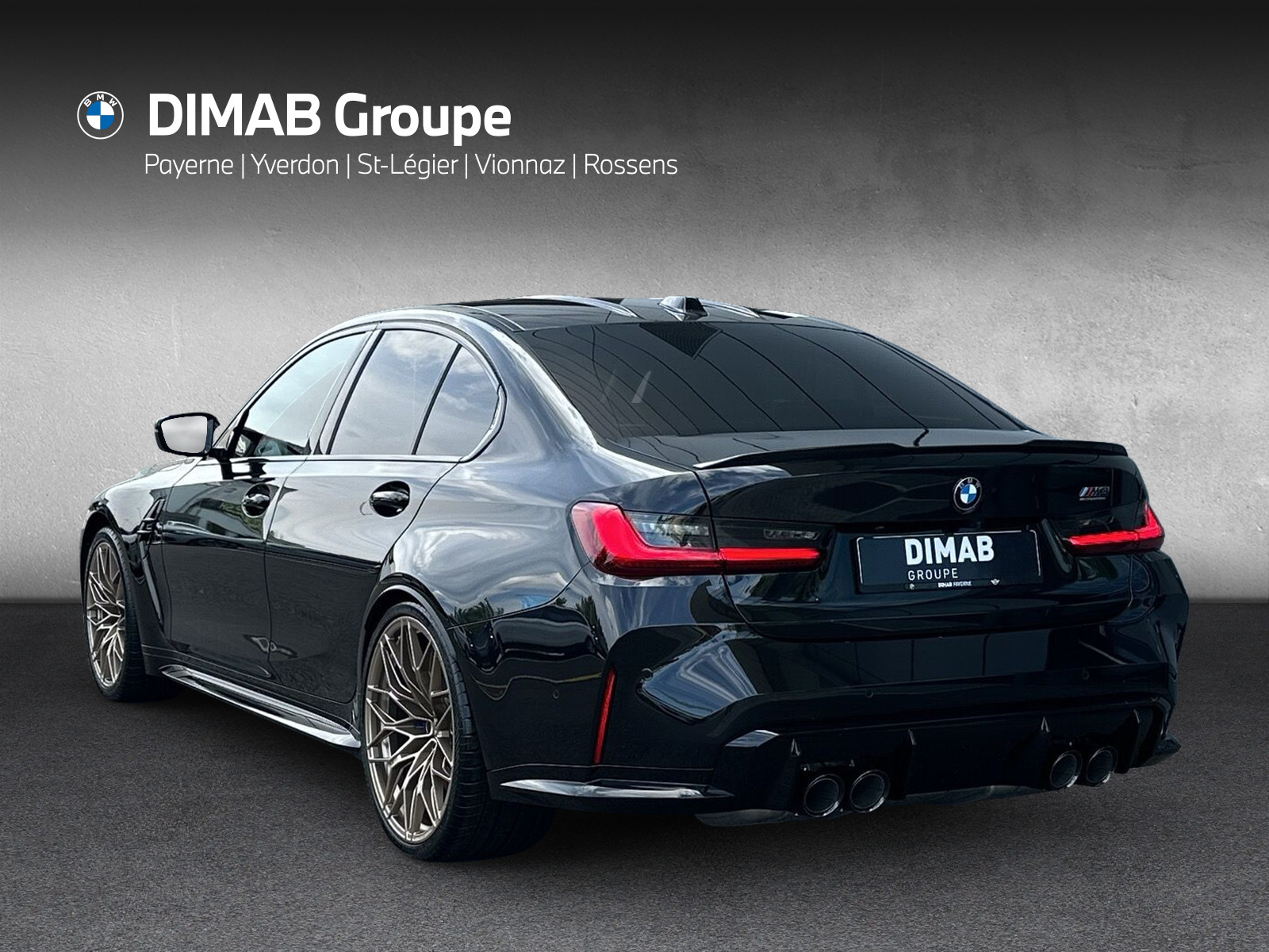 BMW M3 Competition M xDrive ** Action de leasing à 1,9% **-image-2