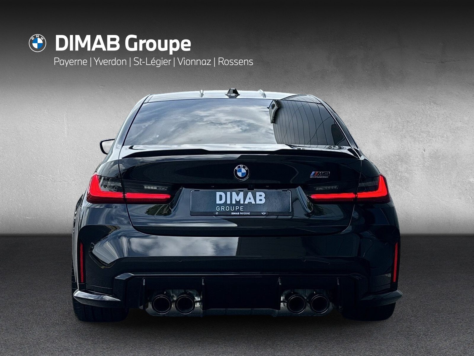 BMW M3 Competition M xDrive ** Action de leasing à 1,9% **-image-3