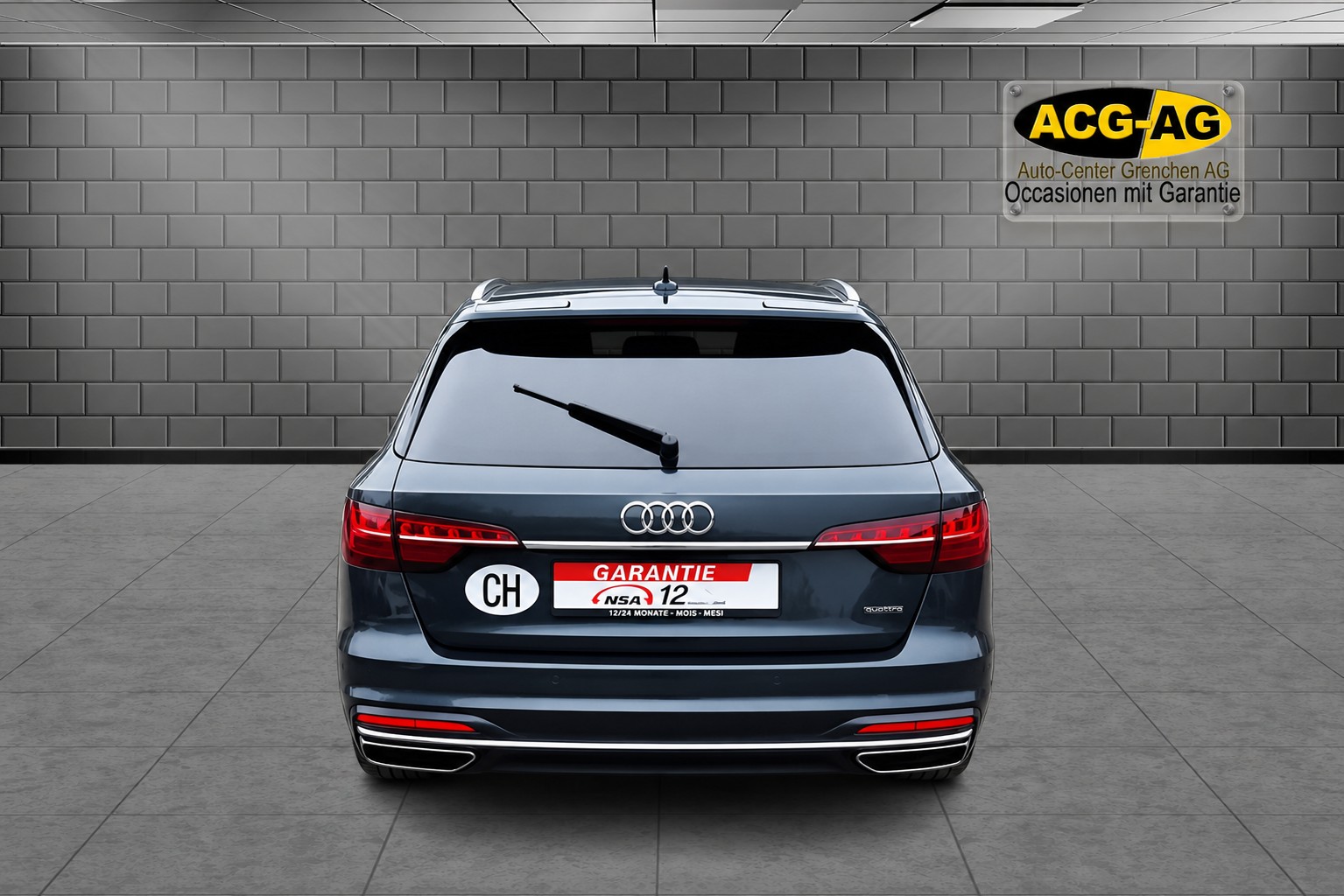 AUDI A4 Avant 40 TDI advanced quattro S-tronic ** S-Line ** 204 PS ** Alcantara-Leder ** Gr-Navi ** RF-Kamera ** Anh-Kupplung **-image-3