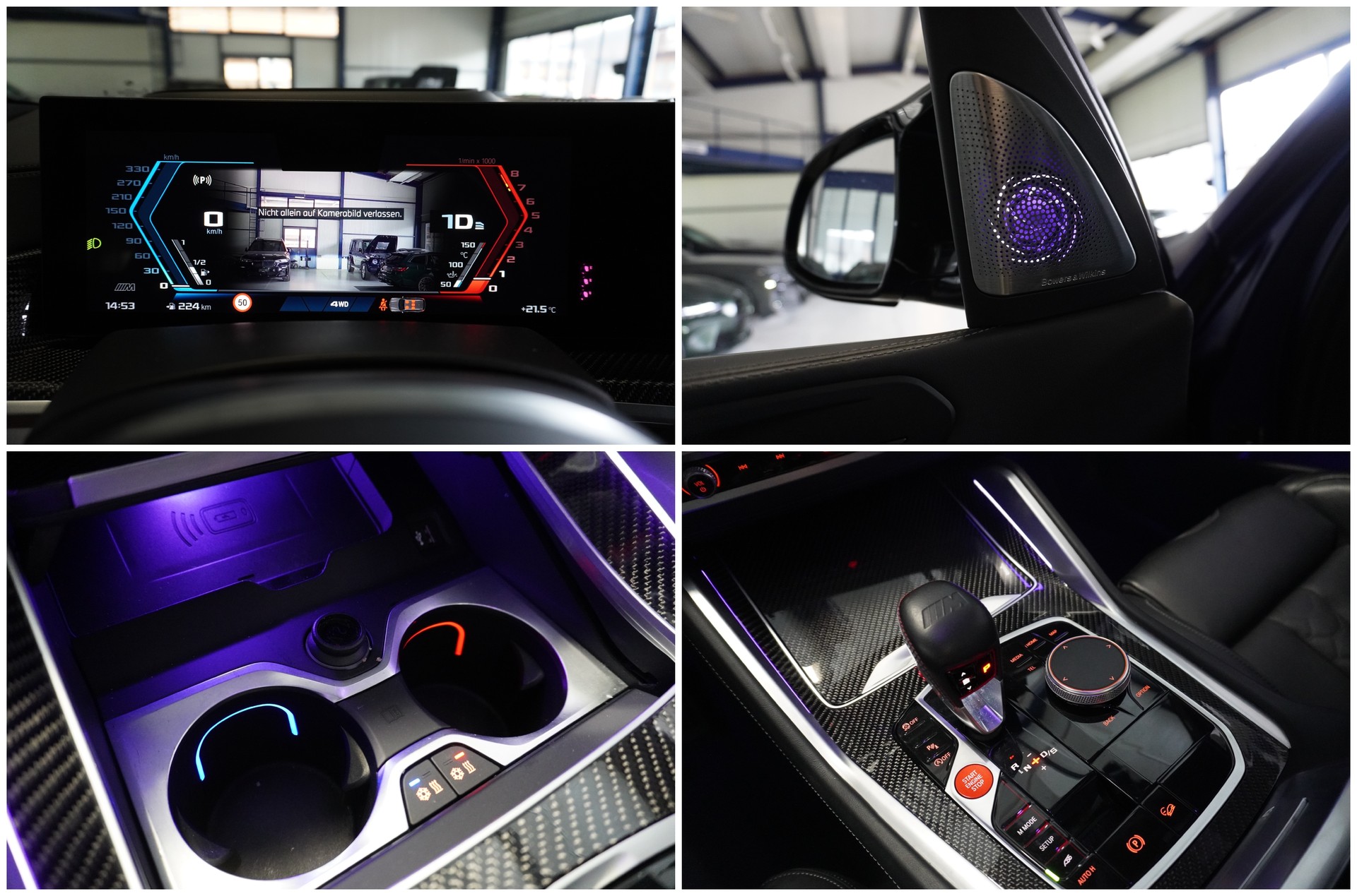 BMW X5M Competition // SONDERLACKIERUNG FROZEN MARINA BAY BLUE // M DRIVER`S PACKAGE //-image-10