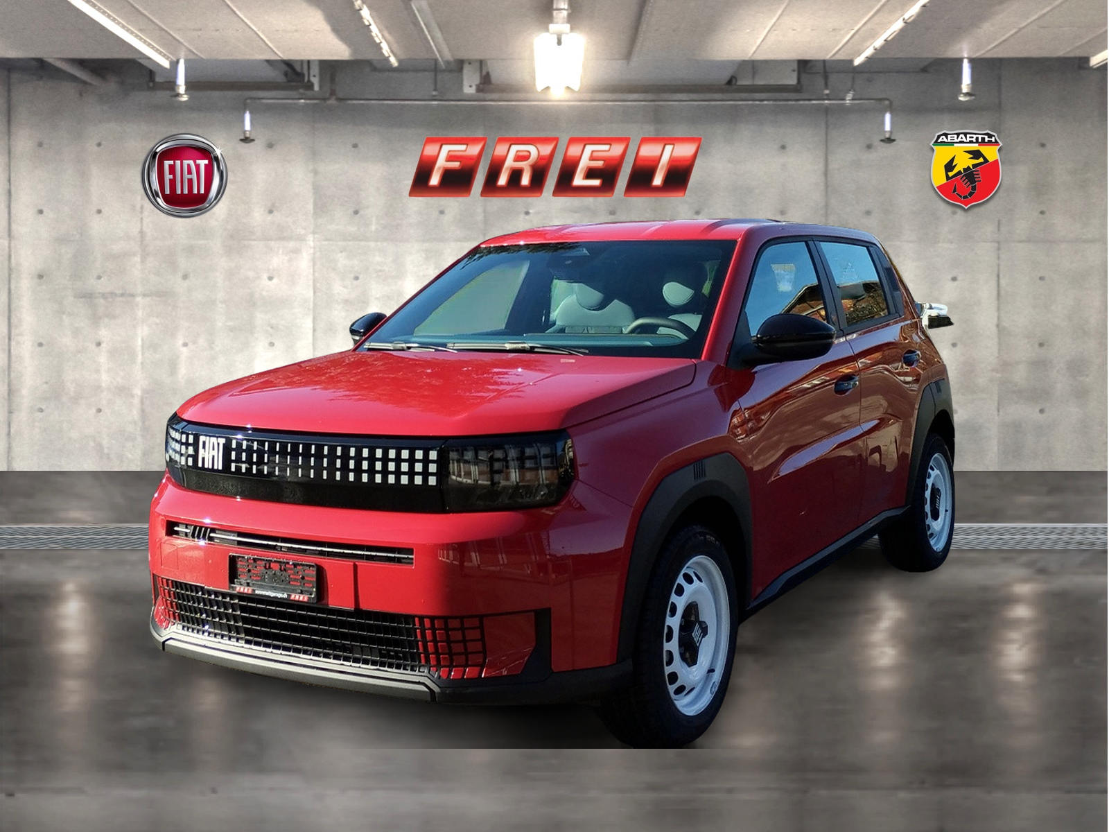 FIAT Grande Panda Elektro Red-image-0