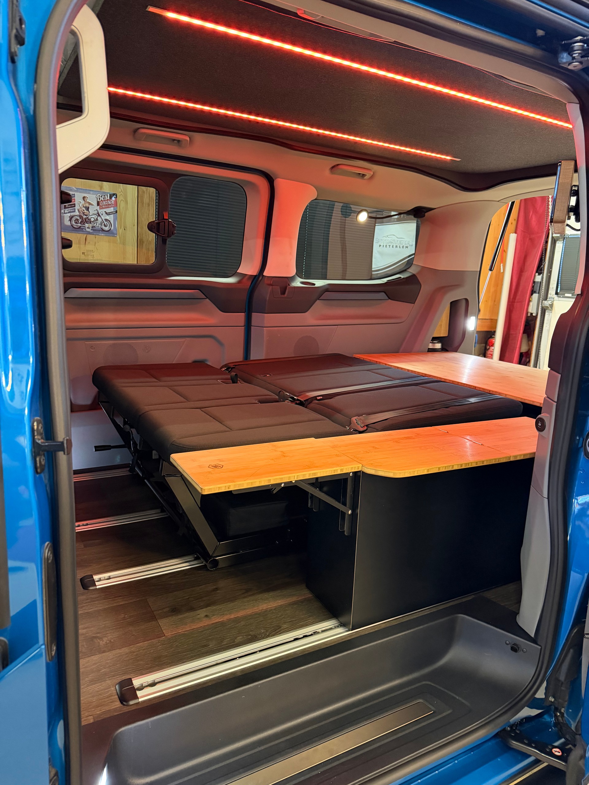 FORD "VANEXT OFFROAD" CAMPER 4X4 "FORD TOURNEO CUSTOM" HÖHER + 5 PLÄTZER AUTOMAT MIT AHK......SONDERANFERTIGUNG CH GEPRÜFT !!-image-25