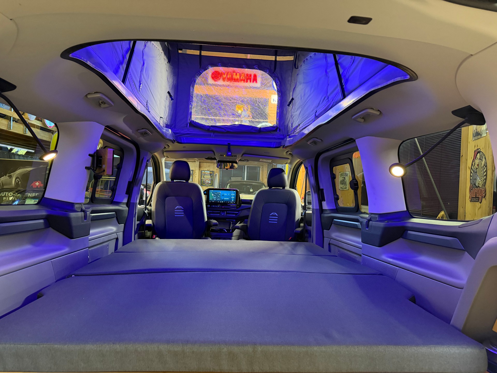 FORD "VANEXT OFFROAD" CAMPER 4X4 "FORD TOURNEO CUSTOM" HÖHER + 5 PLÄTZER AUTOMAT MIT AHK......SONDERANFERTIGUNG CH GEPRÜFT !!-image-6