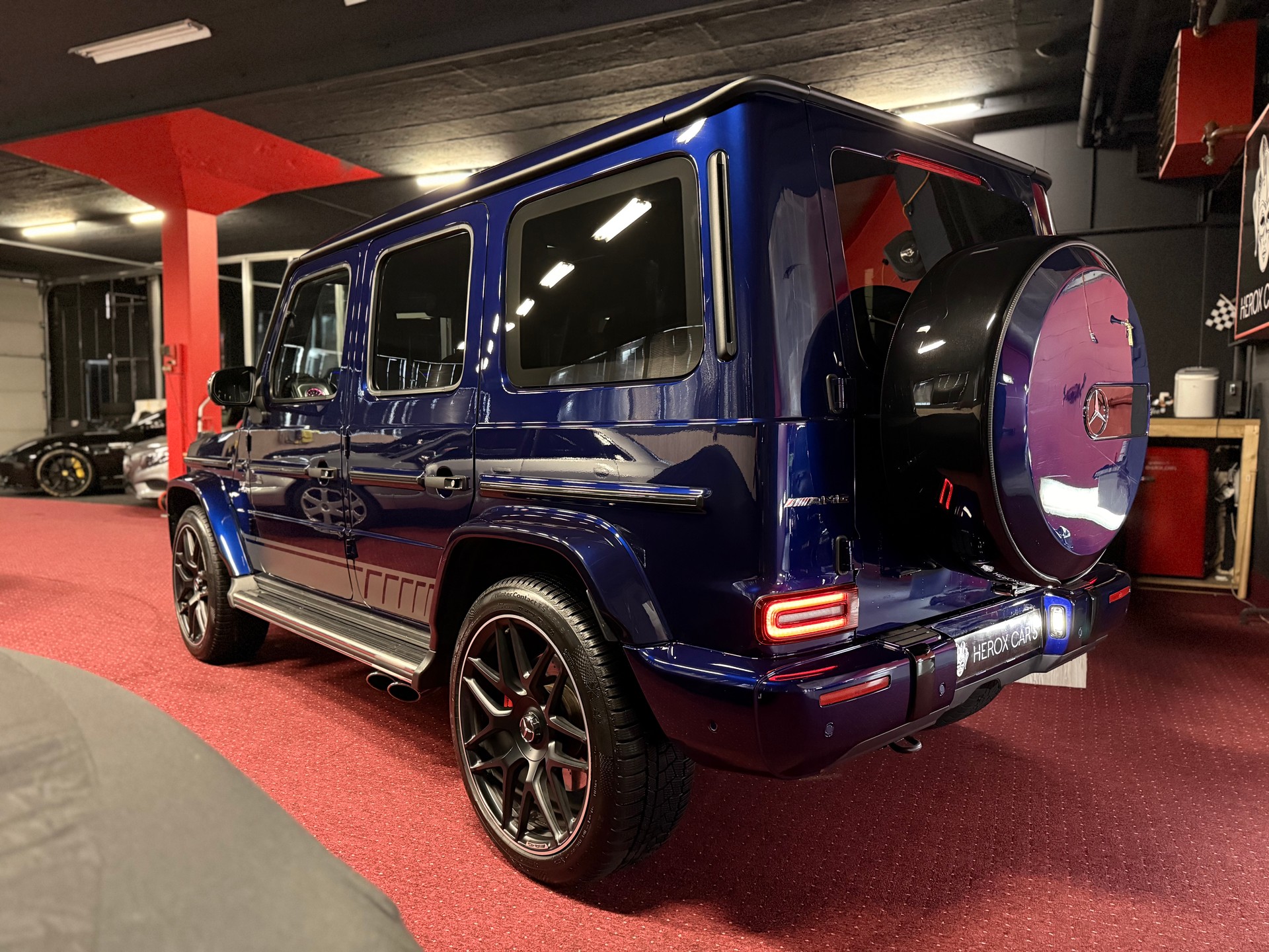 MERCEDES-BENZ G 63 AMG Speedshift Plus G-Tronic / ** DESIGNO Manufactur ** / Frisch ab MFK, Service + Neue Pneu!-image-8