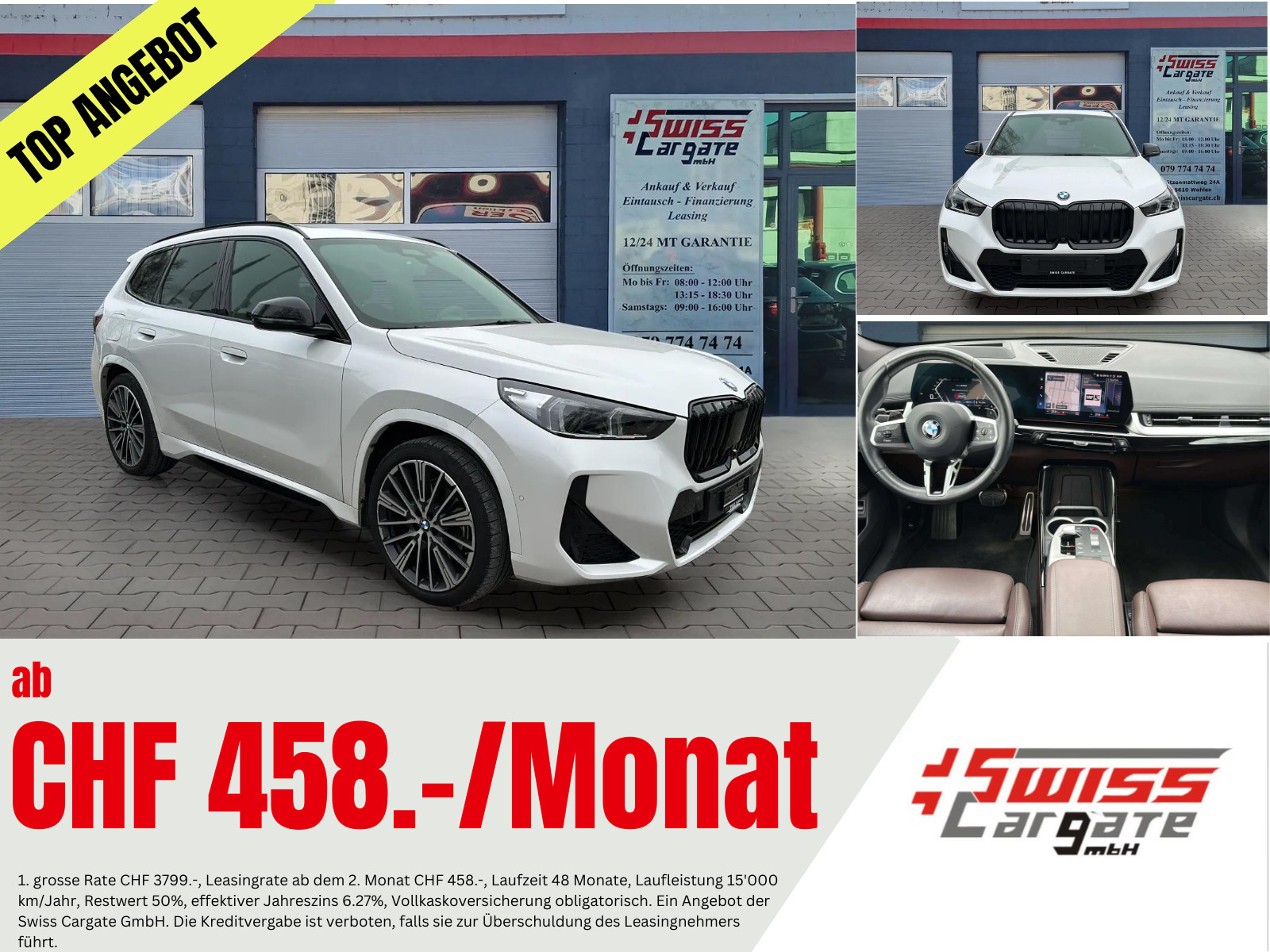 BMW New X1 xDrive 23d 48V M Sport mit AHK & Panoramadach