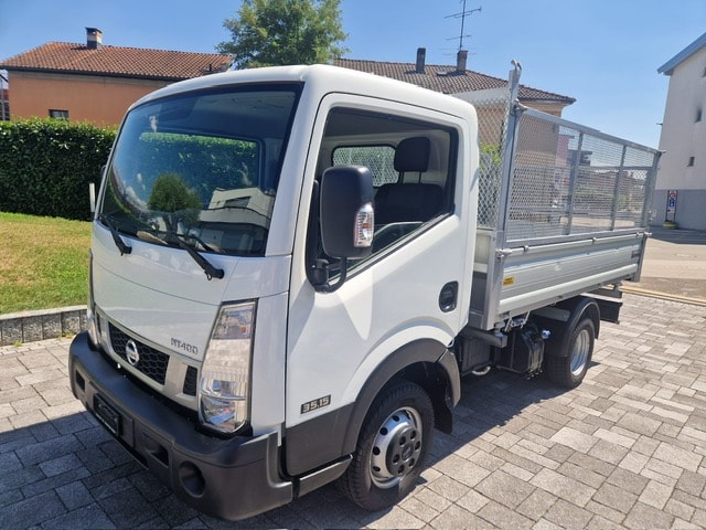 NISSAN NT400 35.15 - Ponte Ribaltabile 3 lati con Sopra Sponde Zincato - Gancio Traino KG. 3500-image-6