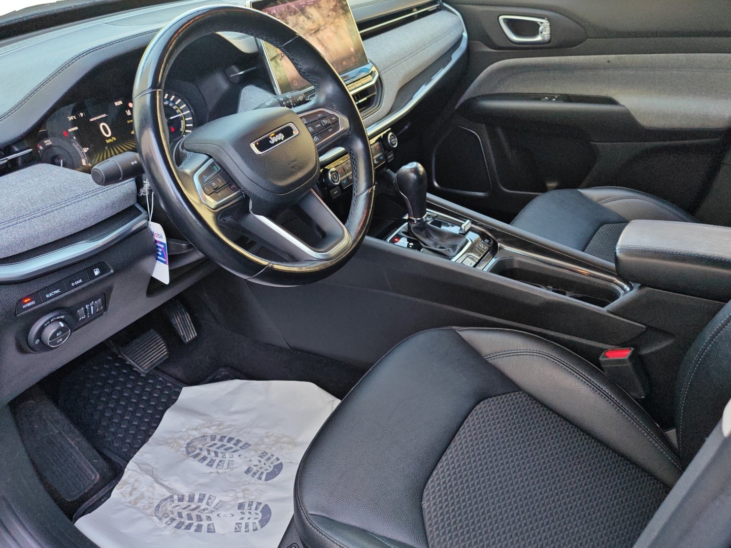 JEEP Compass 1.3 T PHEV Longitude AWD – ACC, Uconnect GPS, 2 l/100 km [Expertisé + Garantie 12 mois]-image-14