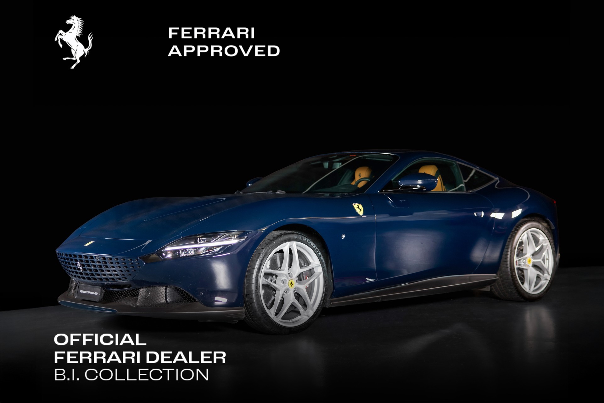 FERRARI Roma 3.9 V8 T Blu Pozzi /Cuoio