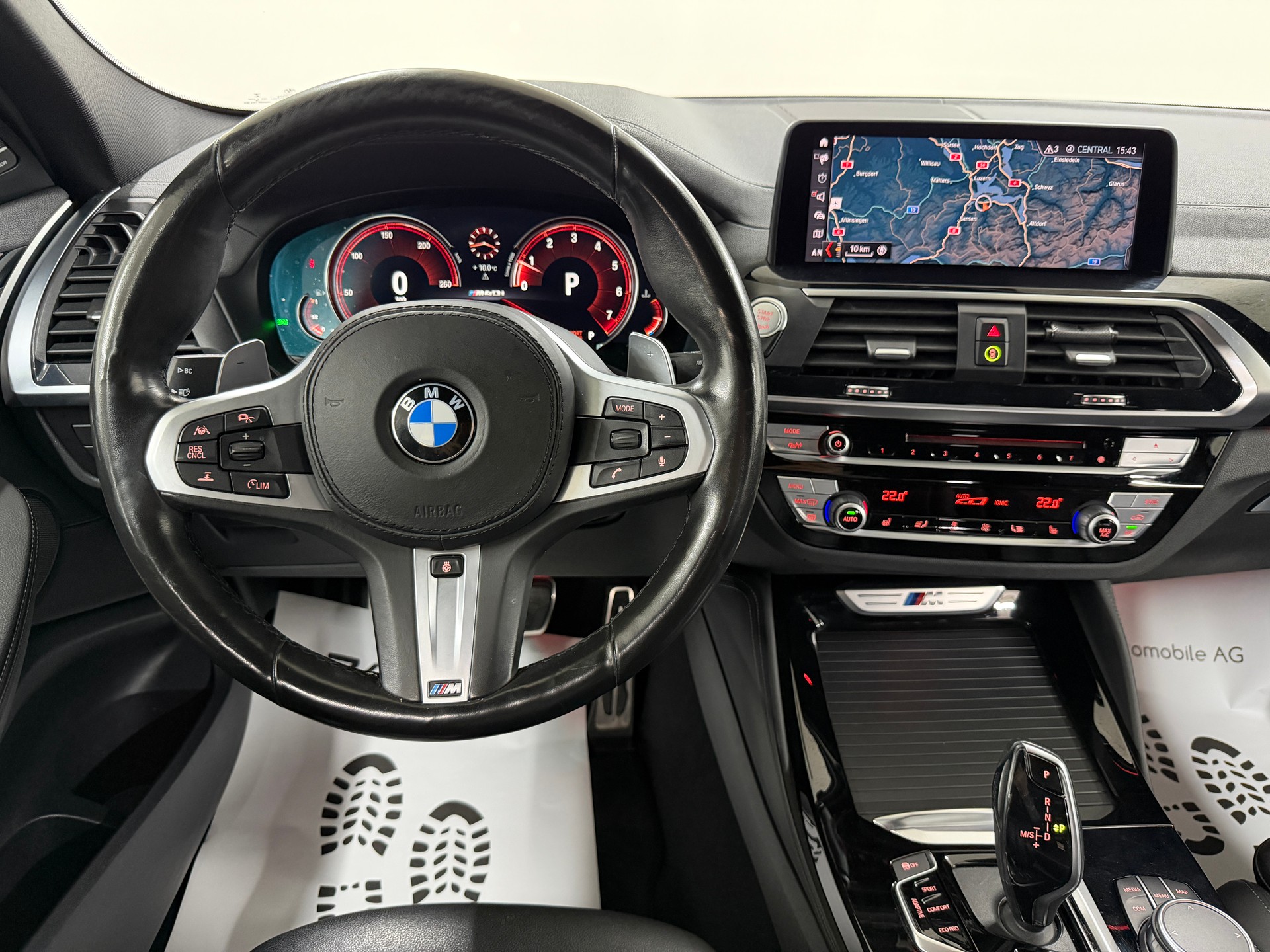 BMW X4 M40i 360PS BLACK SAPPHIRE Steptronic / 360° Kamera / Panoramadach / Head-Up-Display / H/K Soundsystem / Komfortzugang /-image-12