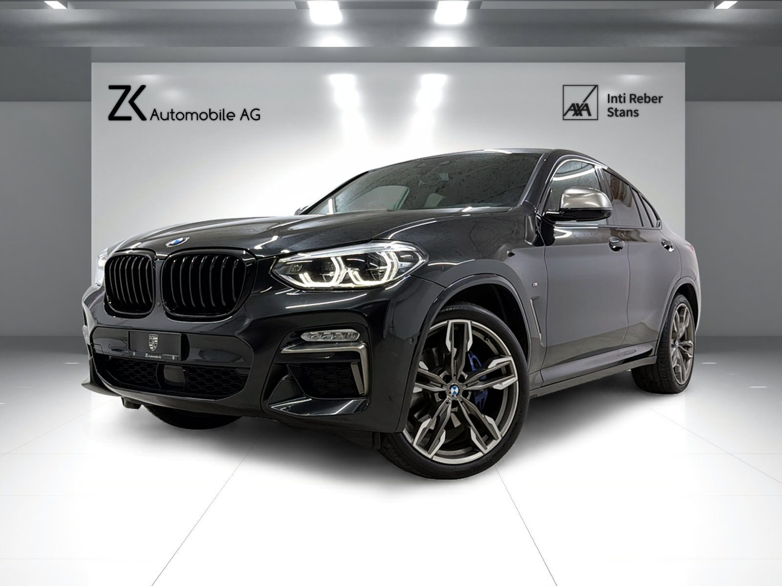 BMW X4 M40i 360PS BLACK SAPPHIRE Steptronic / 360° Kamera / Panoramadach / Head-Up-Display / H/K Soundsystem / Komfortzugang /-image-0