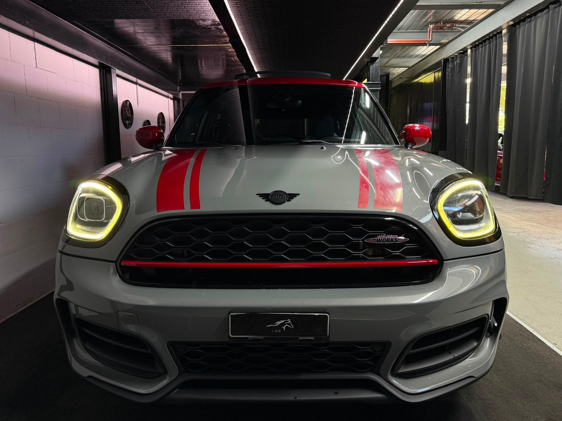 MINI Countryman John Cooper Works ALL4 Steptronic / Ch-Auto / Panoramadach / Driving Assistant / Harman-Kardon /-image-4