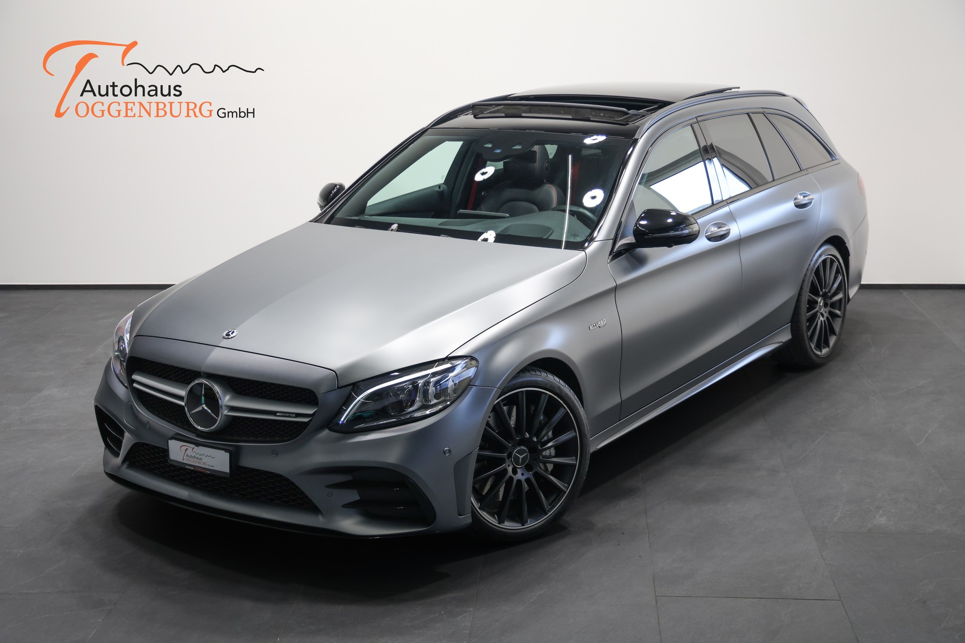 MERCEDES-BENZ C 43 AMG 4Matic 9G-Tronic *CH-Fahrzeug*Matt Grau*Facelift*AHK 1800kg*-image-4