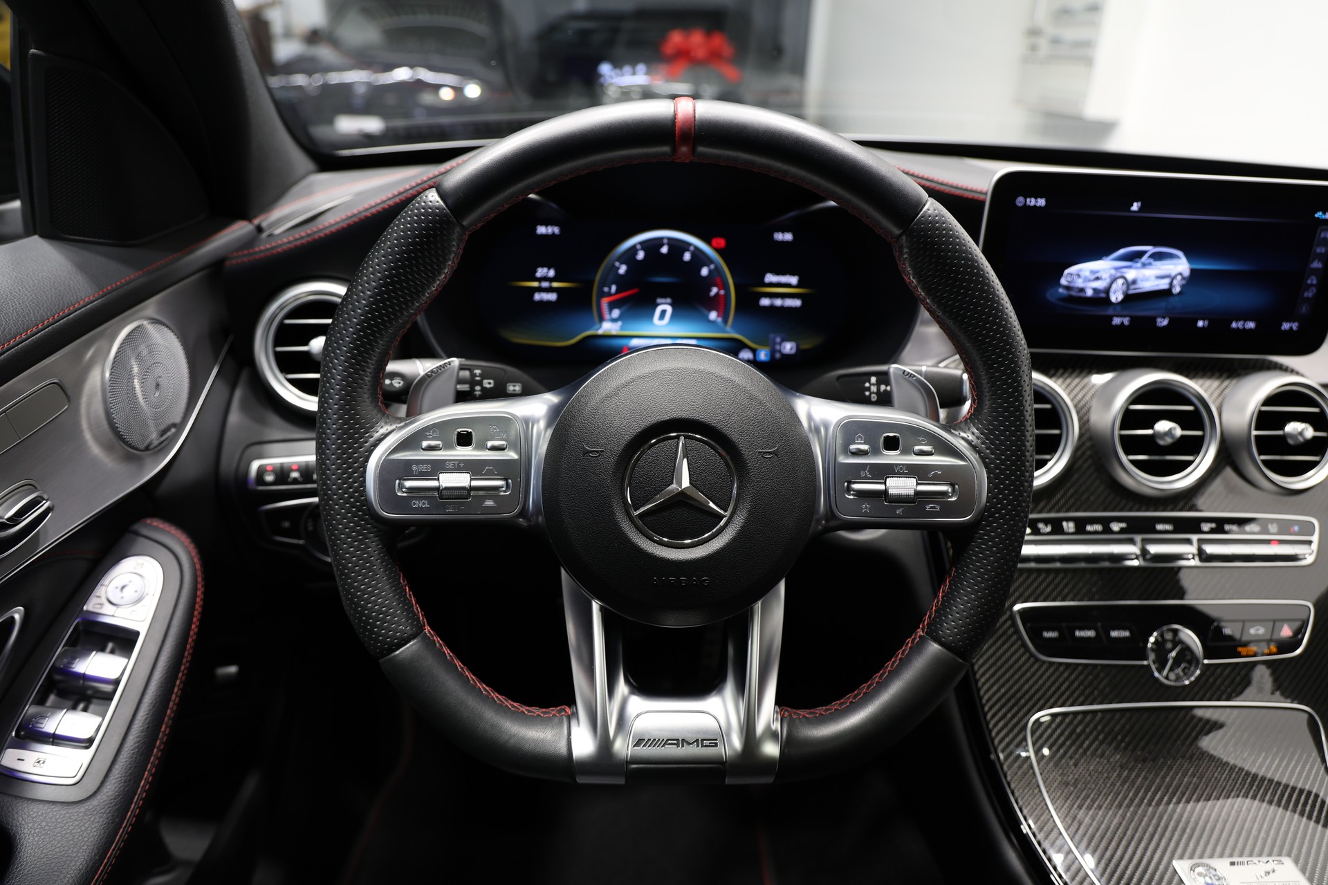 MERCEDES-BENZ C 43 AMG 4Matic 9G-Tronic *CH-Fahrzeug*Matt Grau*Facelift*AHK 1800kg*-image-25