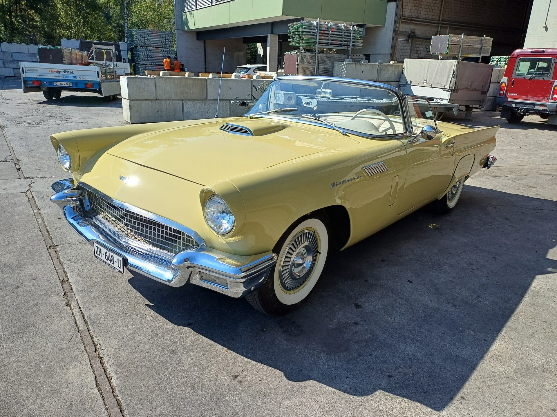 FORD Seltener 1957 5.2 Liter V8 245PS Thunderbird Veteranenprüfung 09.2023