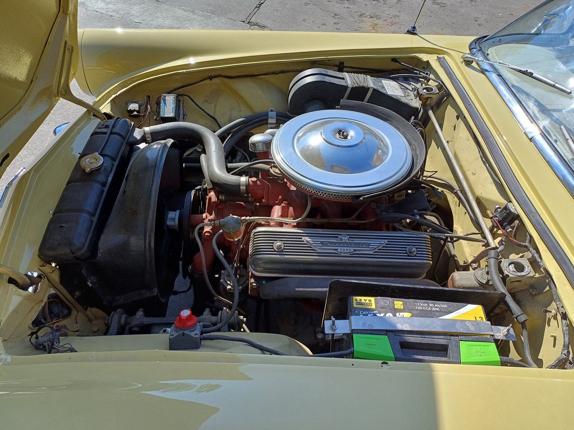 FORD Seltener 1957 5.2 Liter V8 245PS Thunderbird Veteranenprüfung 09.2023-image-12