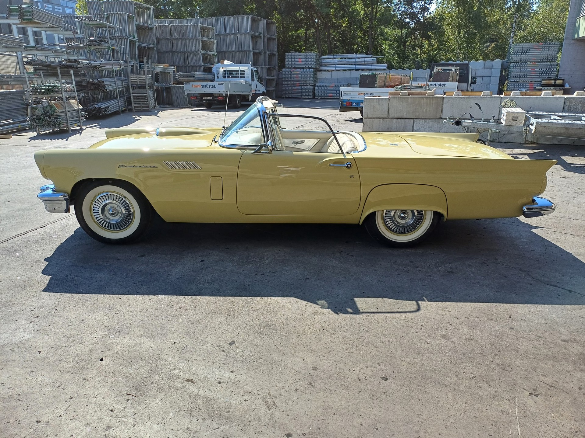 FORD Seltener 1957 5.2 Liter V8 245PS Thunderbird Veteranenprüfung 09.2023-image-3
