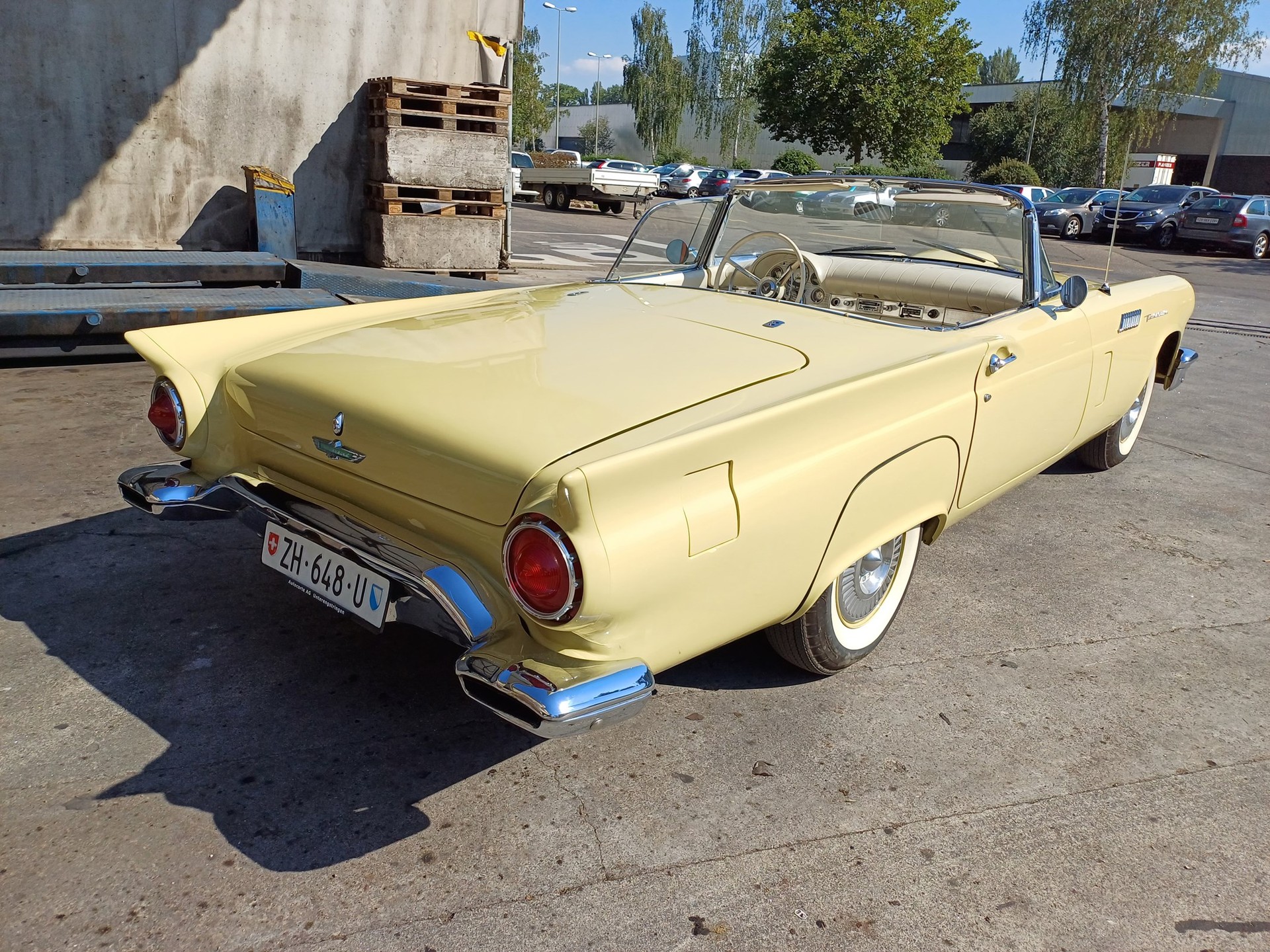 FORD Seltener 1957 5.2 Liter V8 245PS Thunderbird Veteranenprüfung 09.2023-image-6