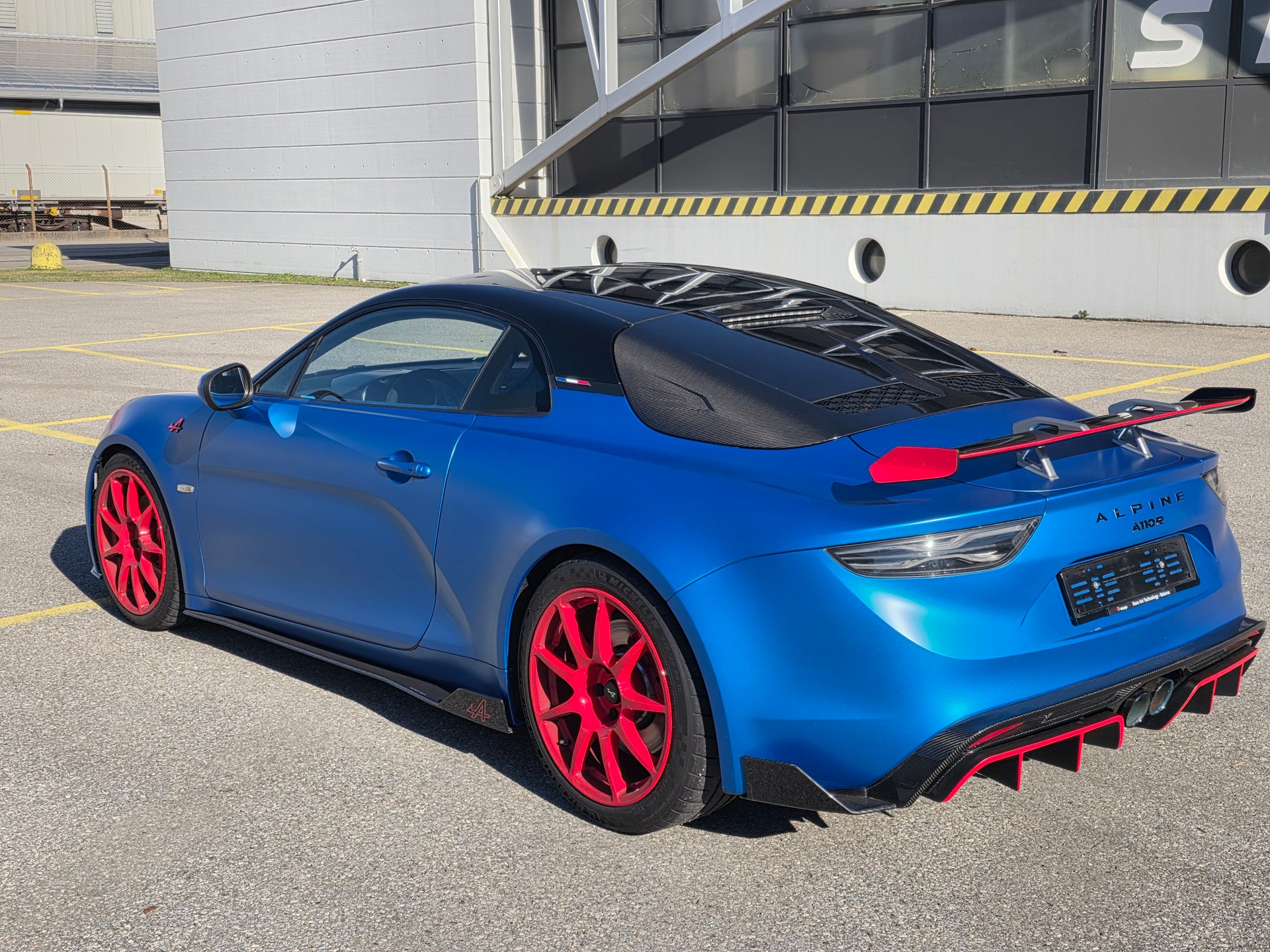 ALPINE A110 R Limited Edition No.286 blue Racing Matt, Carbon Wheels, Full PPF-image-9