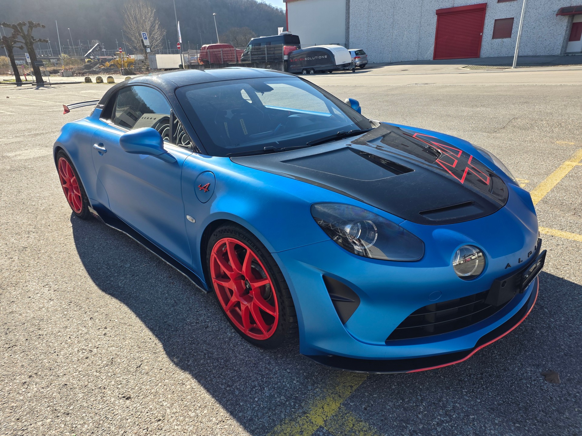 ALPINE A110 R Limited Edition No.286 blue Racing Matt, Carbon Wheels, Full PPF-image-6