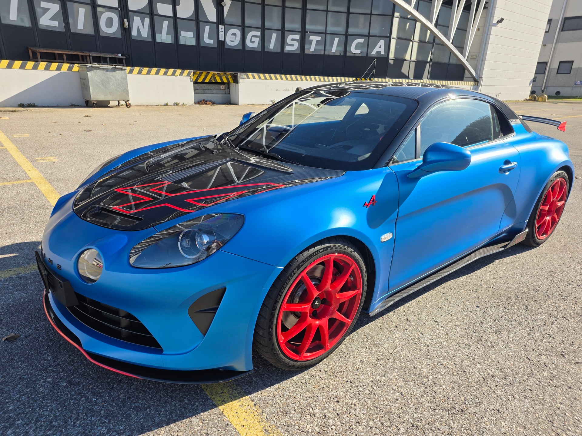 ALPINE A110 R Limited Edition No.286 blue Racing Matt, Carbon Wheels, Full PPF-image-4