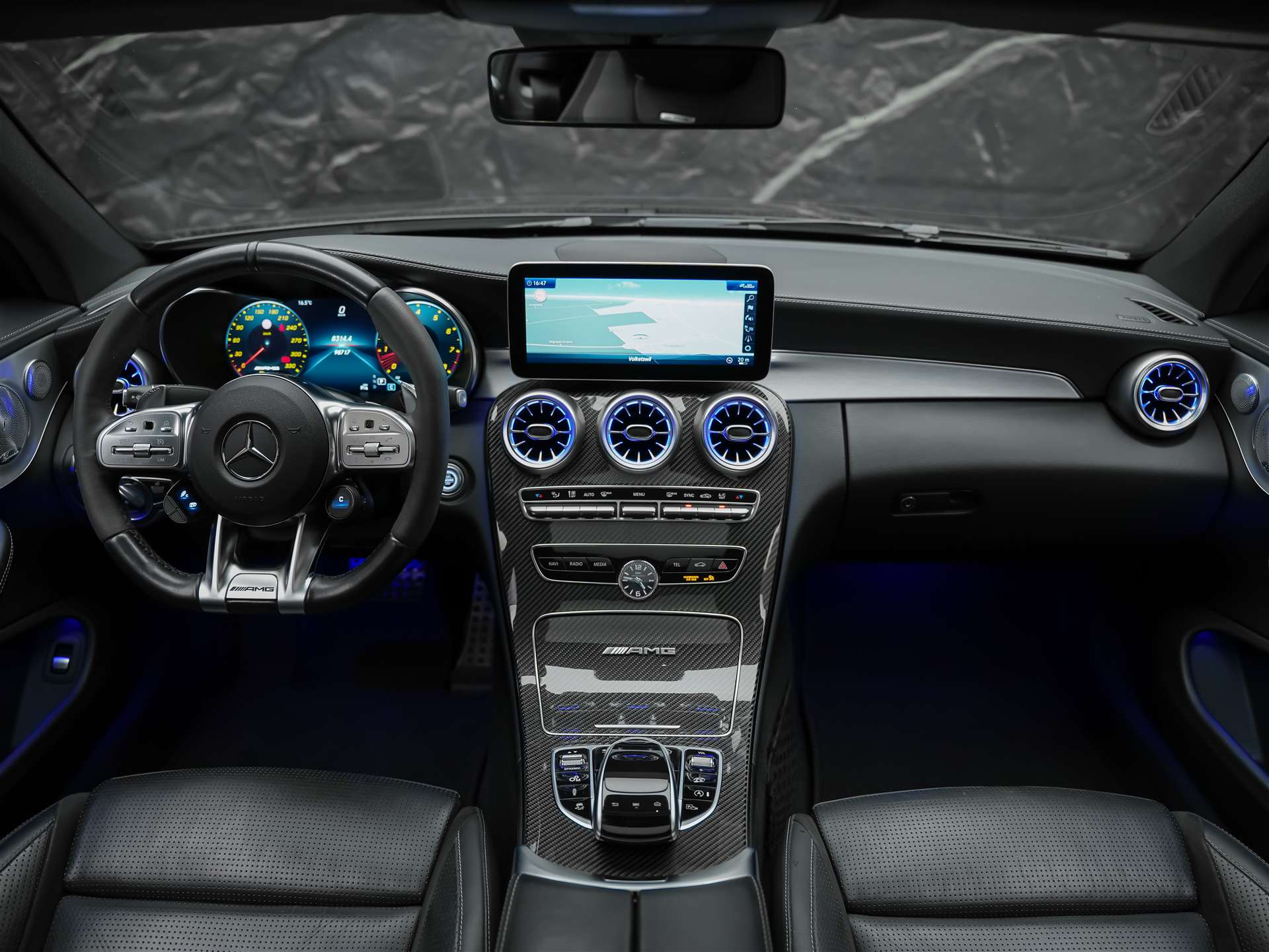 MERCEDES-BENZ C 63 S AMG 9G-tronic *Facelift*360° Kamera*Panorama*AMG Carbon Packet*-image-18