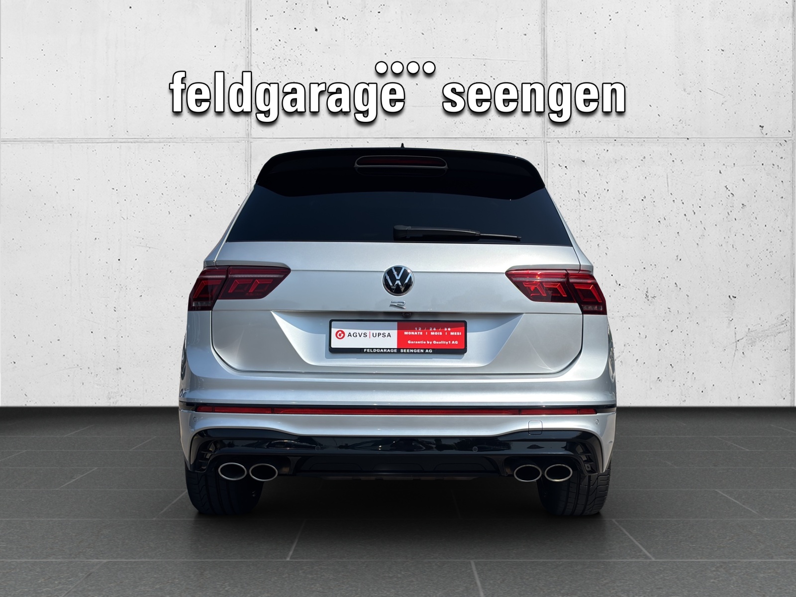 VW Tiguan 2.0TSI R 4Motion DSG mit AHK, Leder & Panorama-Ausstell-/Schiebedach-image-5