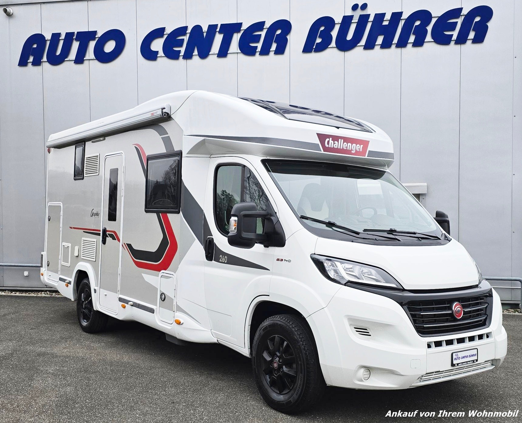 CHALLENGER GRAPHITE 260 GRAPHITE EDITION 2,3 DIESEL 9G-AUTOMAT FIAT DUCATO MJ 140-image-2