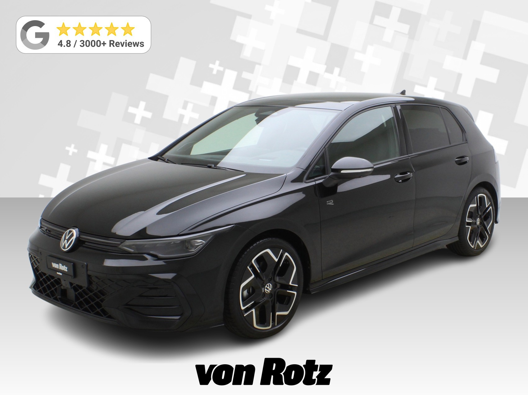 VW Golf 8.5 2.0 TSI DSG R-Line Black Style 4Motion **VW Werksgarantie bis 12/2030**-image-0