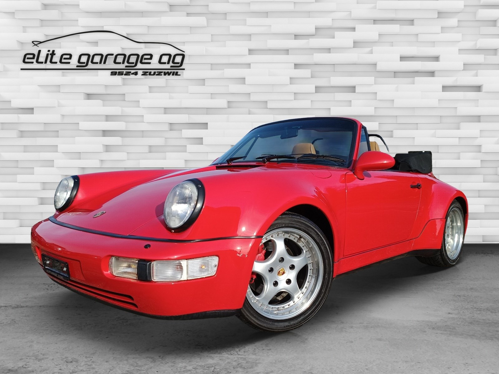 PORSCHE 911 Carrera 2 Cabrio Turbo Look-image-0