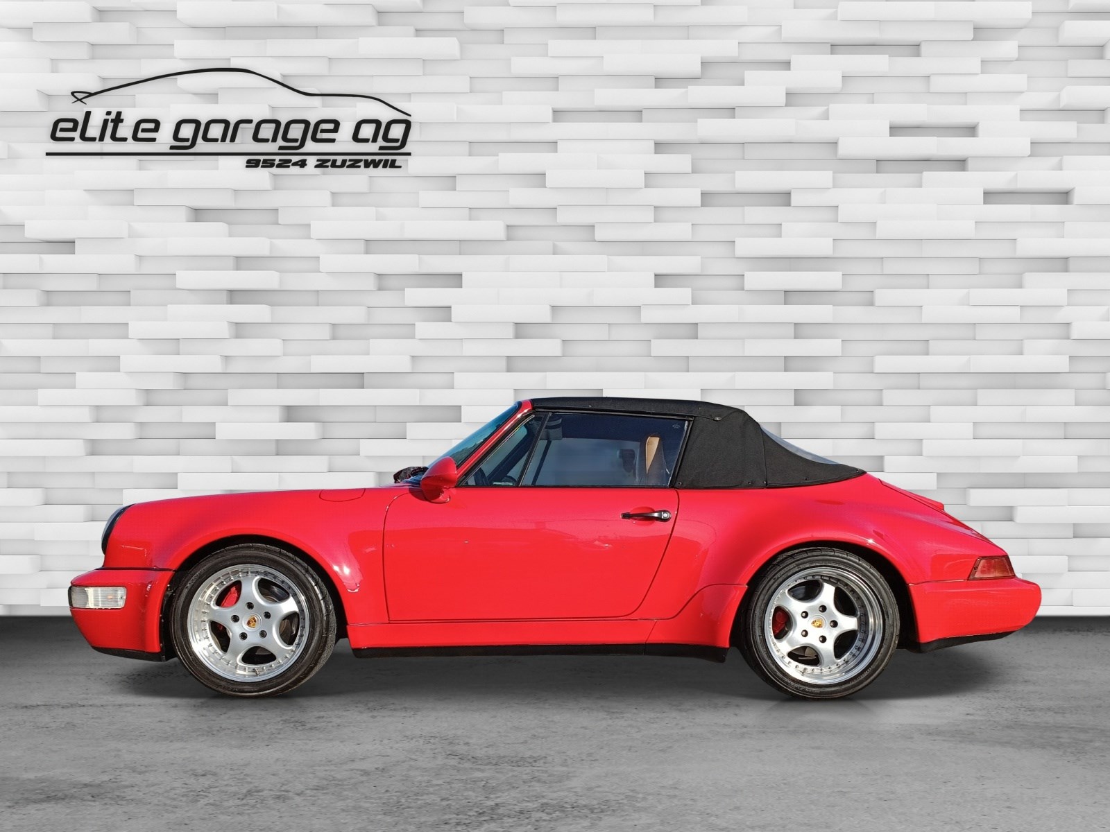 PORSCHE 911 Carrera 2 Cabrio Turbo Look-image-1