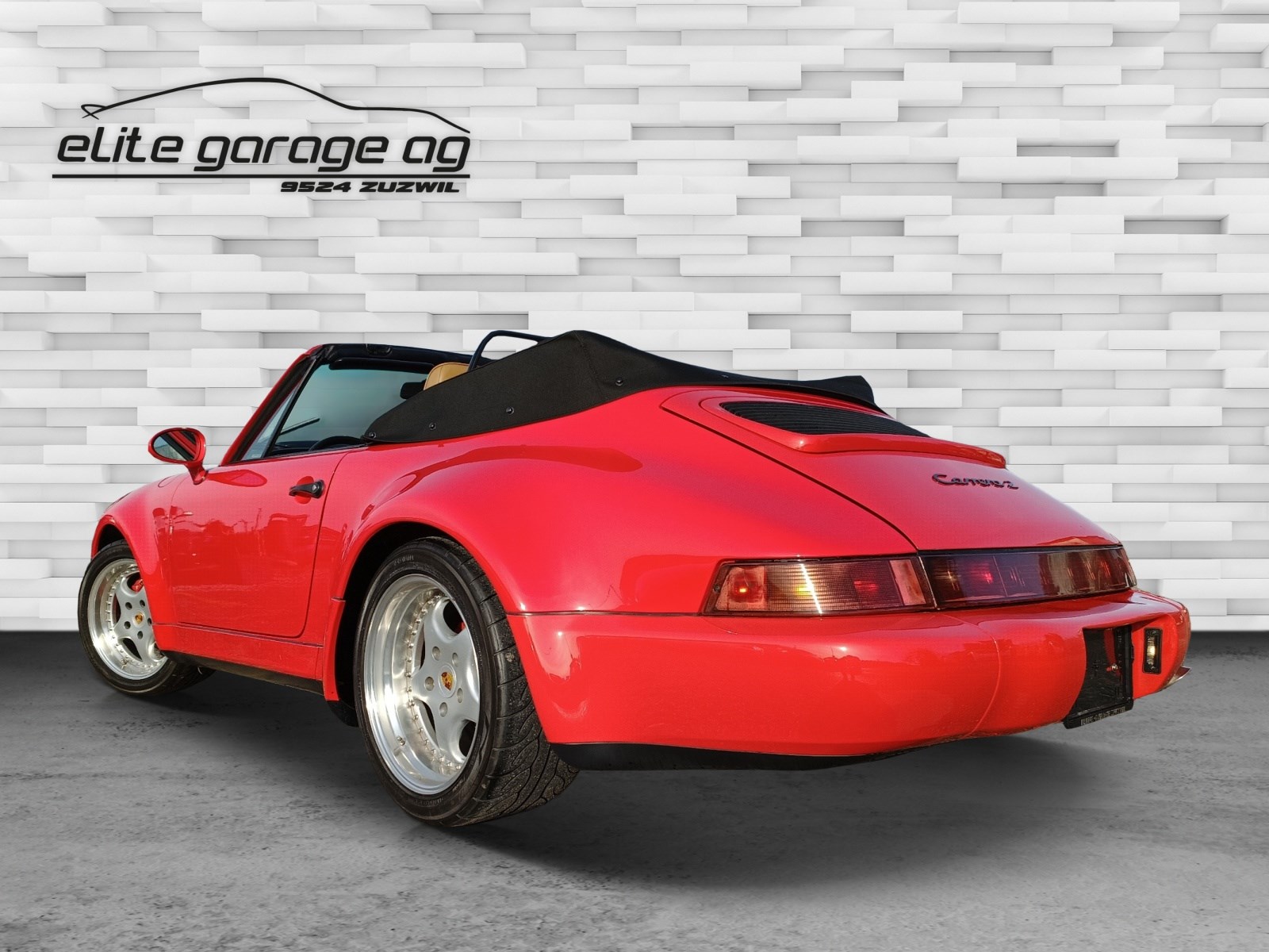 PORSCHE 911 Carrera 2 Cabrio Turbo Look-image-2