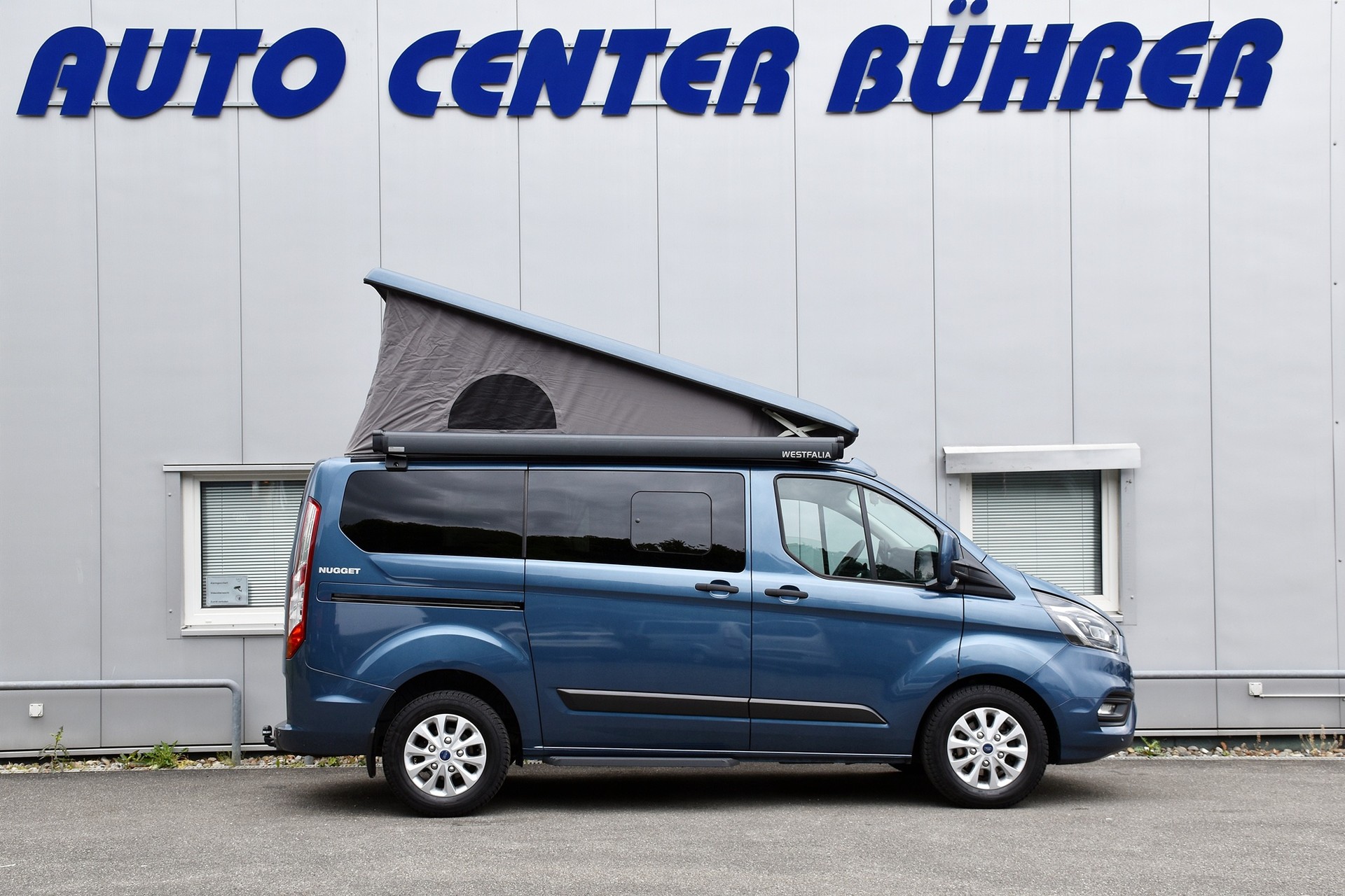 FORD TRANSIT CUSTOM NUGGET WESTFALIA AUFSTELLDACH 2,0 TDCI DIESEL AUTOMAT-image-0