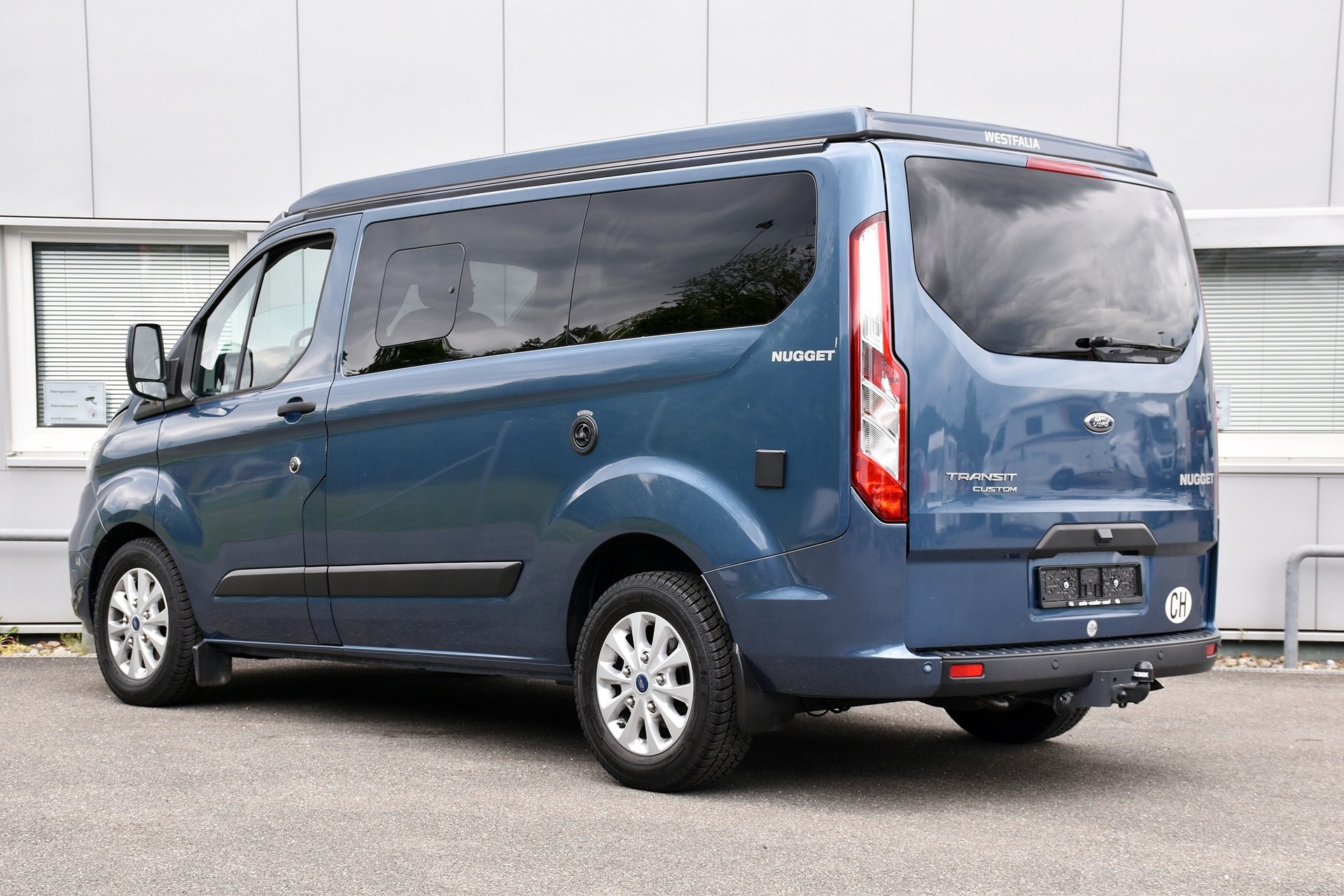 FORD TRANSIT CUSTOM NUGGET WESTFALIA AUFSTELLDACH 2,0 TDCI DIESEL AUTOMAT-image-3