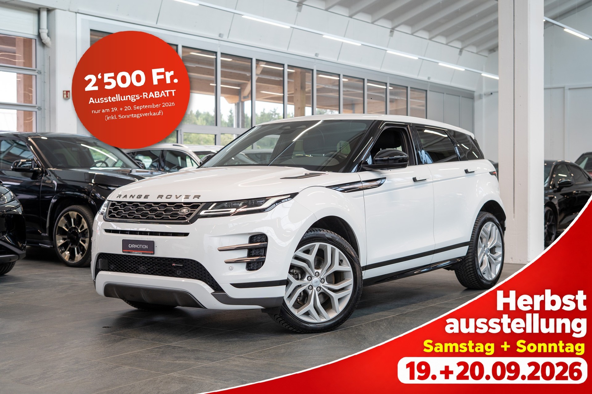 LAND ROVER Range Rover Evoque 2.0 D 165 R-Dynamic SE / Rückfahrkamera / el.Sitze / el.Heckklappe