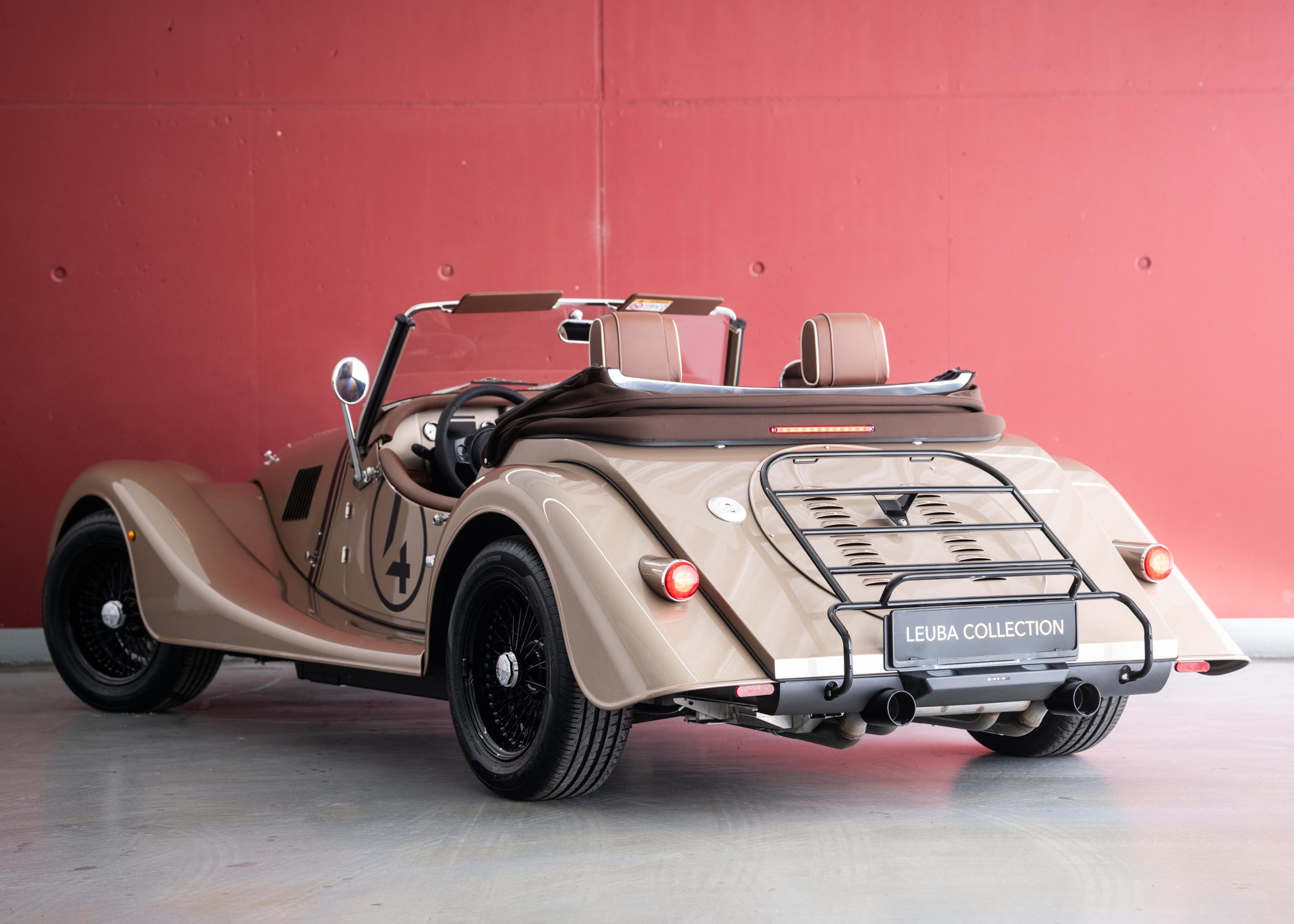 MORGAN Plus Four 75th Anniversary (New Swiss car, World Limited Edition 1 of 75, Aston Martin Selenite Bronze paint) - SOLD !-showroom-element-1