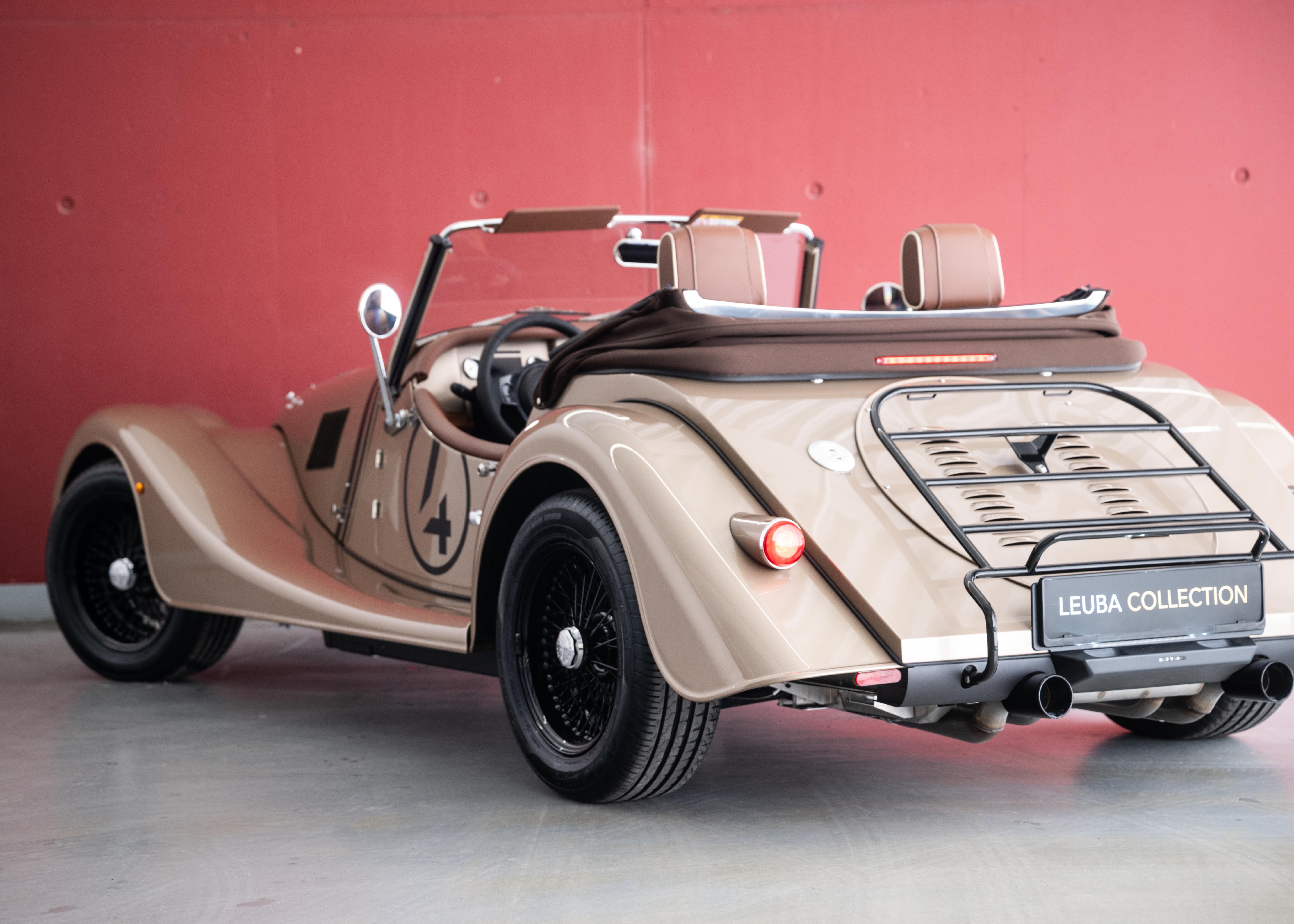 Image MORGAN PLUS-FOUR Plus Four 75th Anniversary (New Swiss car, World Limited Edition 1 of 75, Aston Martin Selenite Bronze metallic paint)