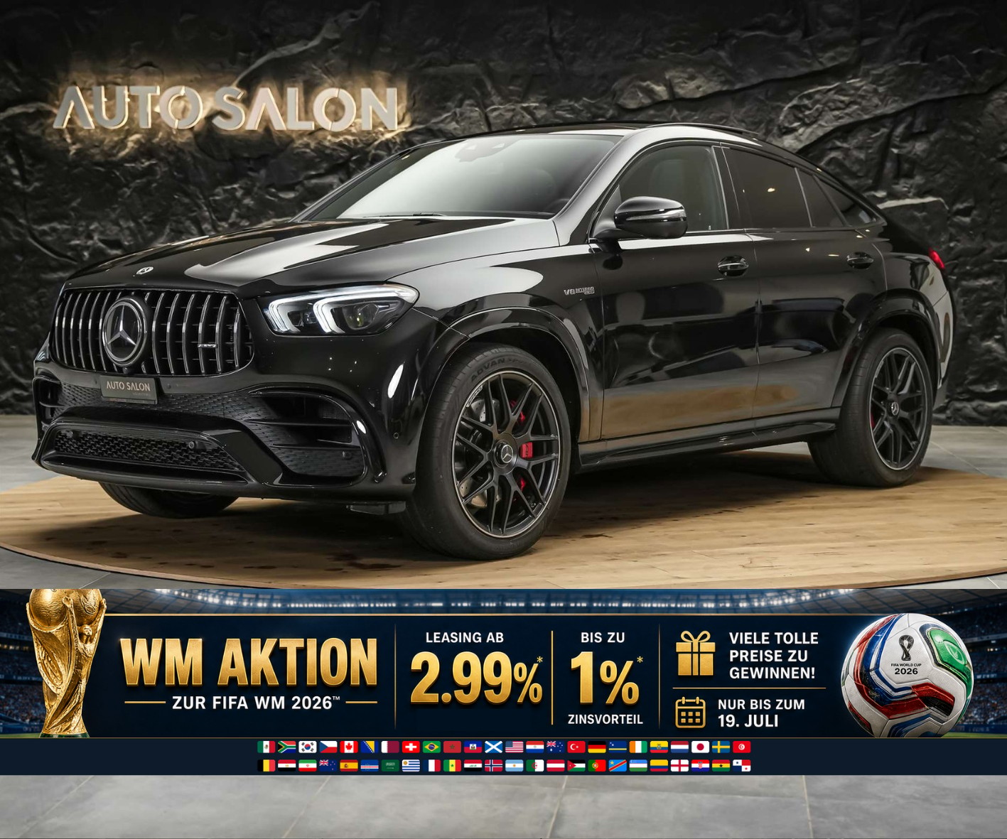 MERCEDES-BENZ GLE Coupé 63 S AMG 4Matic+ Speedshift *Massage*Sitzlüftung*Panorama*-image-0