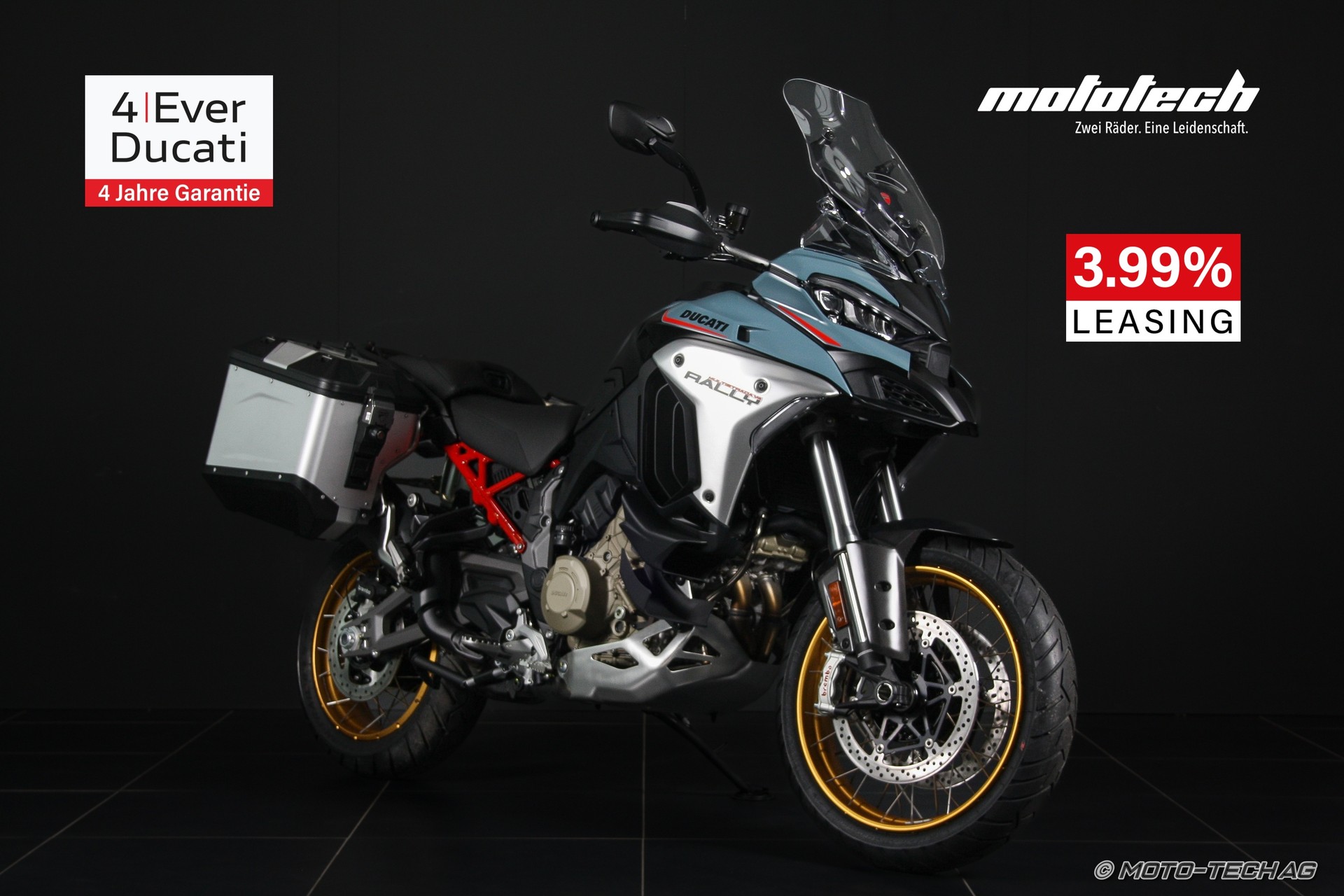 DUCATI Multistrada V4 Rally Travel Adventure / 4 JAHRE GARANTIE