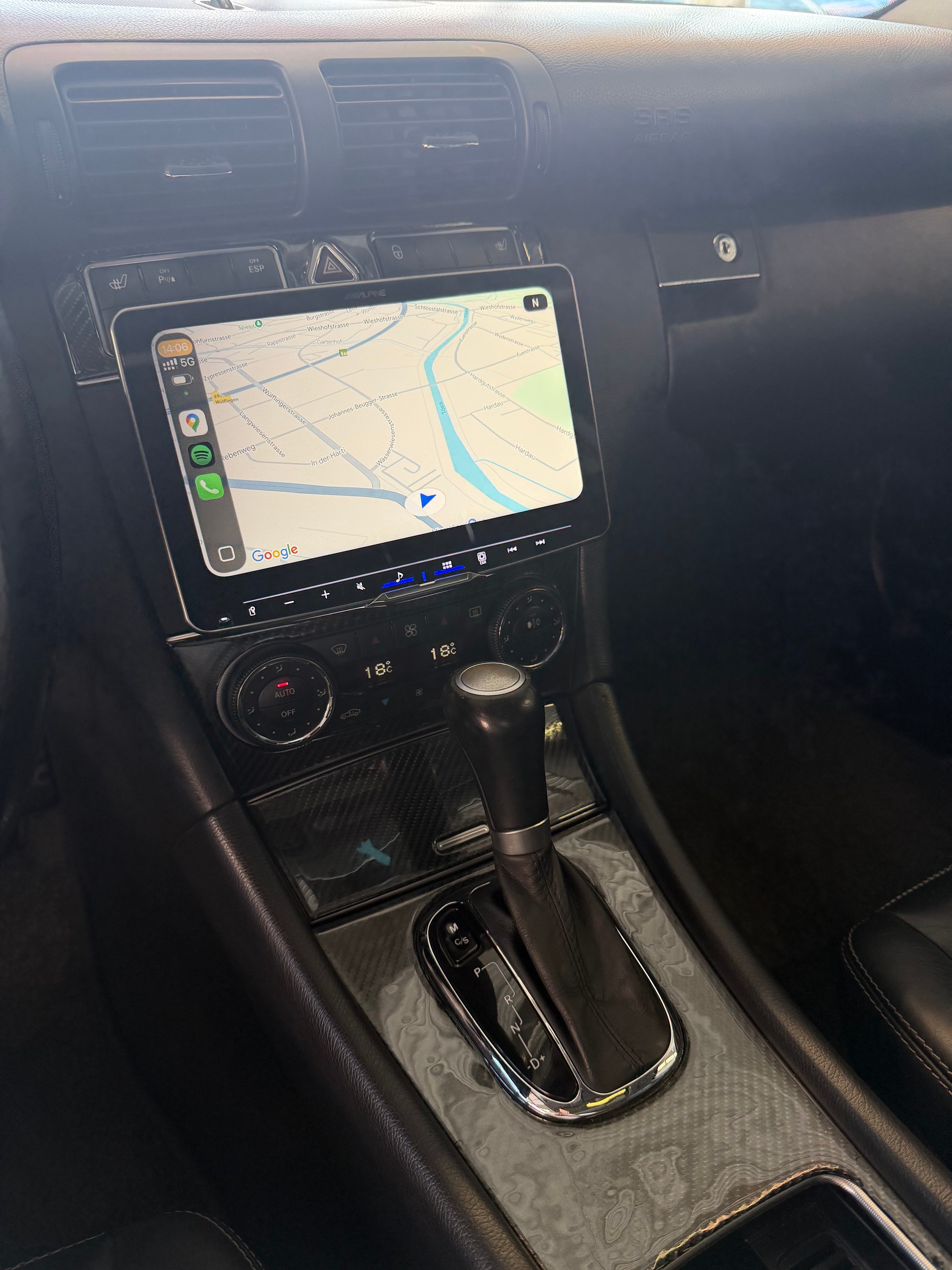 MERCEDES-BENZ C 55 AMG Automatic | CH | Nur 595 Stück gebaut | MFK 08/25 | CarPlay Alpine | Rück-Kamera | DashCam | ORIGINALZUSTAND |-image-14