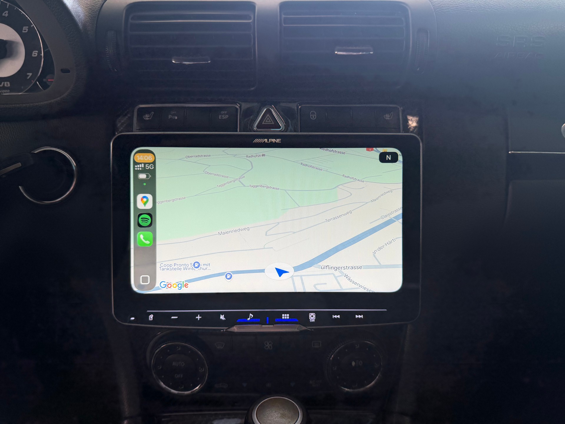 MERCEDES-BENZ C 55 AMG Automatic | CH | Nur 595 Stück gebaut | MFK 08/25 | CarPlay Alpine | Rück-Kamera | DashCam | ORIGINALZUSTAND |-image-13