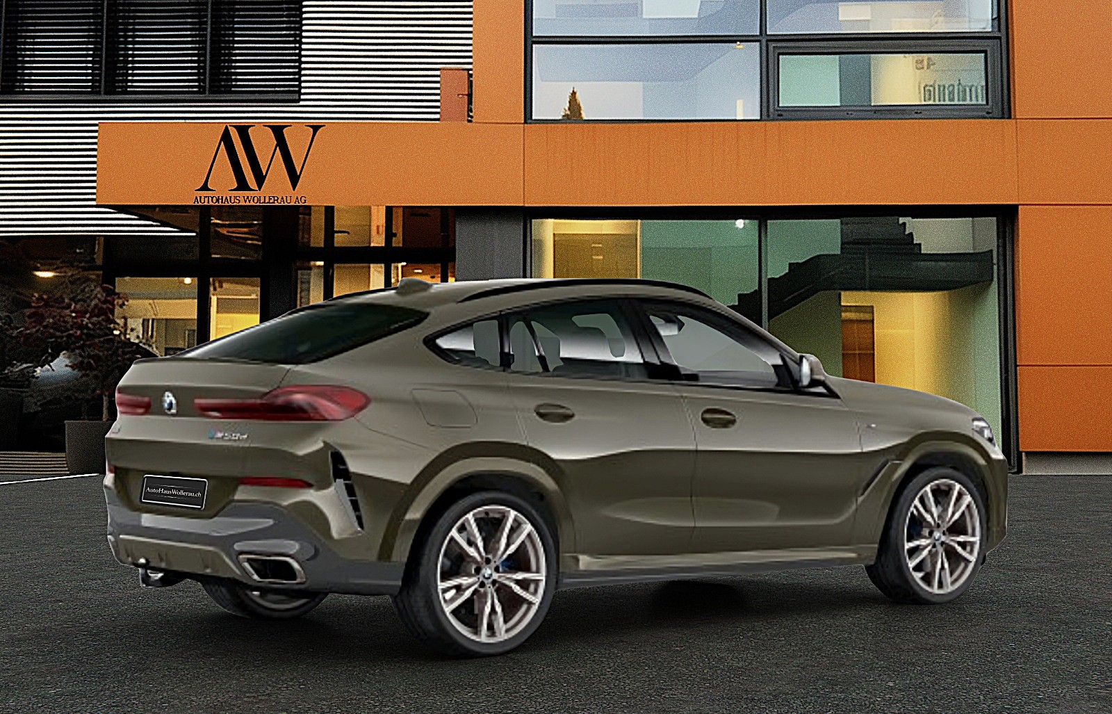 BMW X6 M50d M Sport / AHK-Leder-Laser-LED-M-Fahrwerk-Soft-close-Massage uvm.-image-3