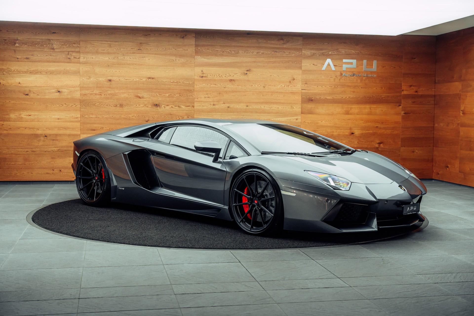 LAMBORGHINI Aventador LP700-4 Coupé E-Gear Grigio Estoque-image-20