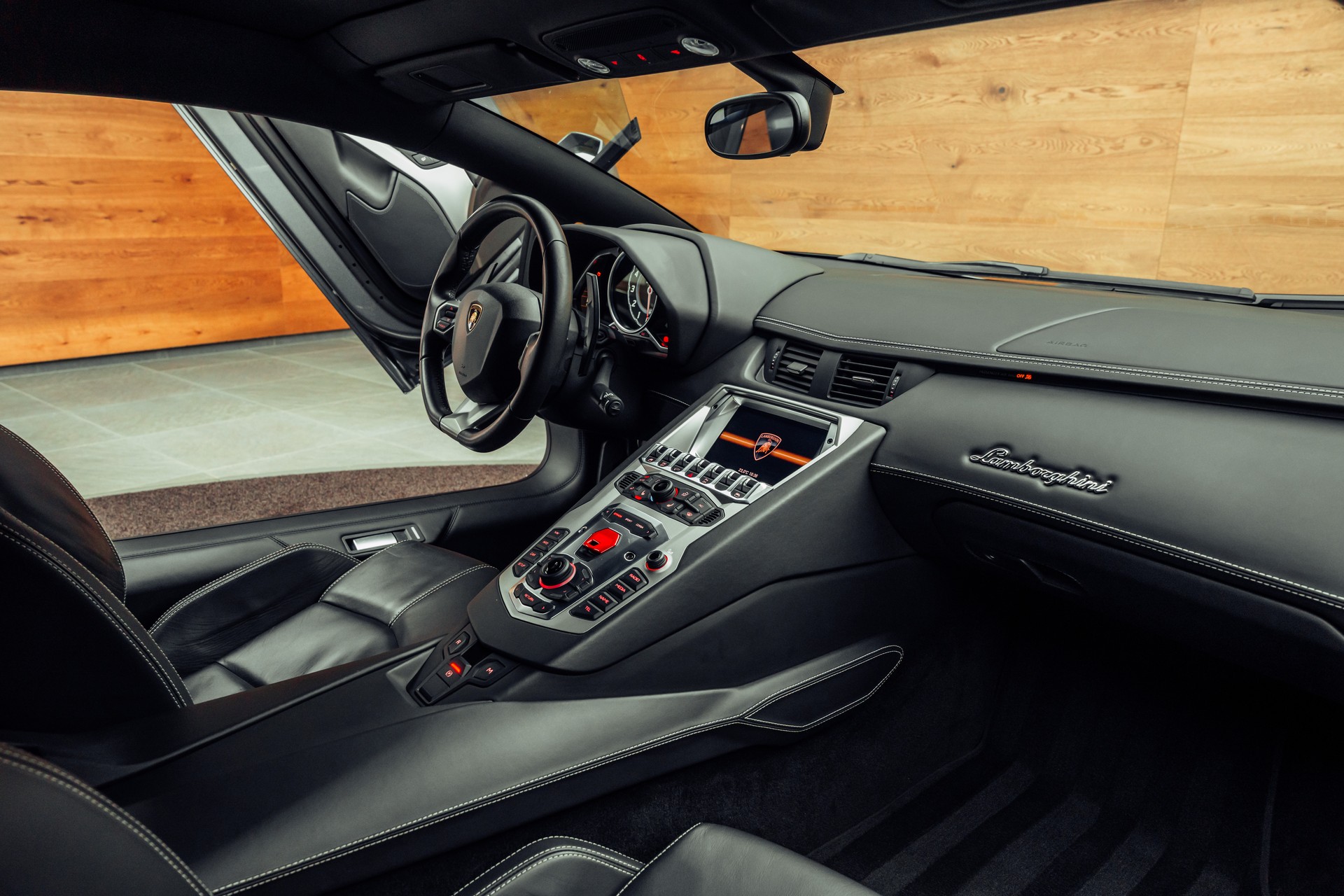 LAMBORGHINI Aventador LP700-4 Coupé E-Gear Grigio Estoque-image-5