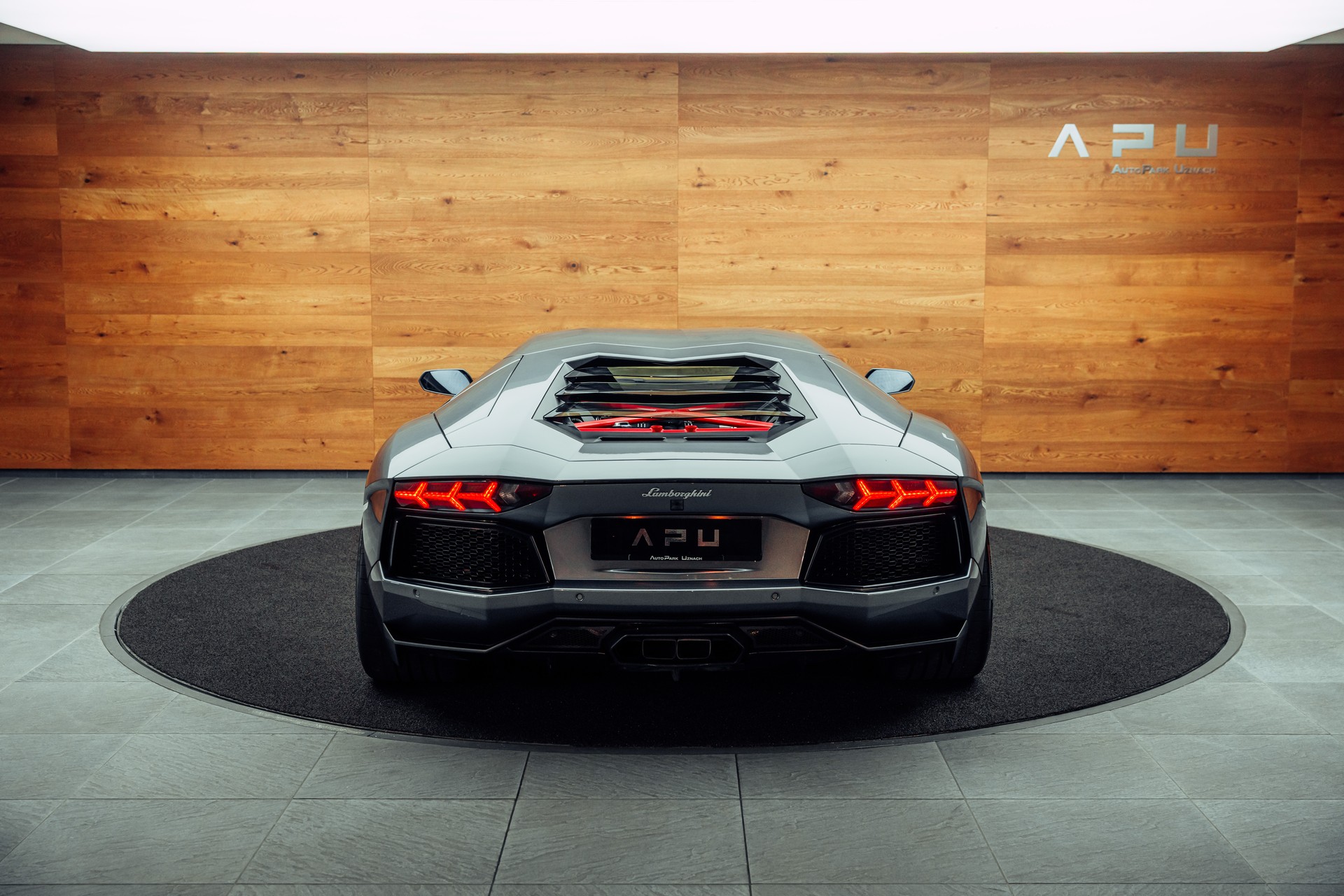 LAMBORGHINI Aventador LP700-4 Coupé E-Gear Grigio Estoque-image-16