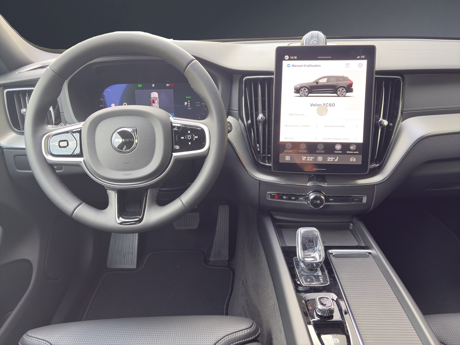 VOLVO XC60 T6 eAWD PluginHybrid Black Edition Geartronic-image-6