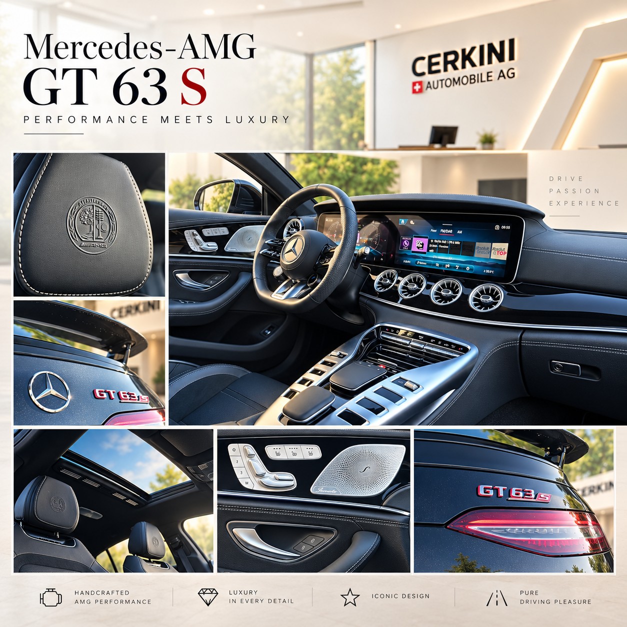 MERCEDES-BENZ AMG GT 4 63 S 4Matic+ E Performance MCT * PANO * SITZLÜFTUNG * 2 JAHRE MERCEDES GARANTIE * PPF FOLIE * AFFALTERBACH*-image-13