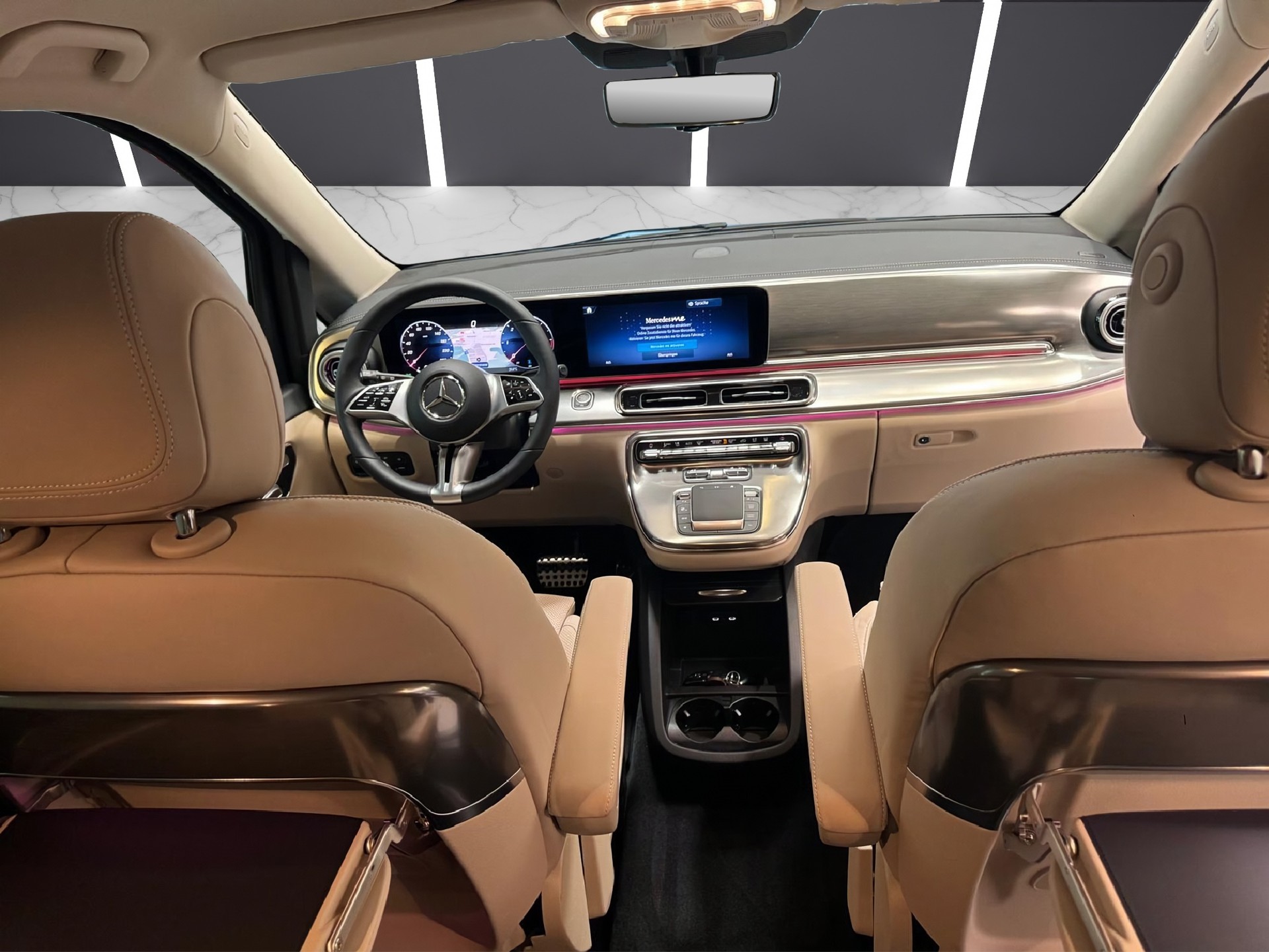 MERCEDES-BENZ V 300 d extralang 4Matic Exclusive 9G-Tronic-image-5