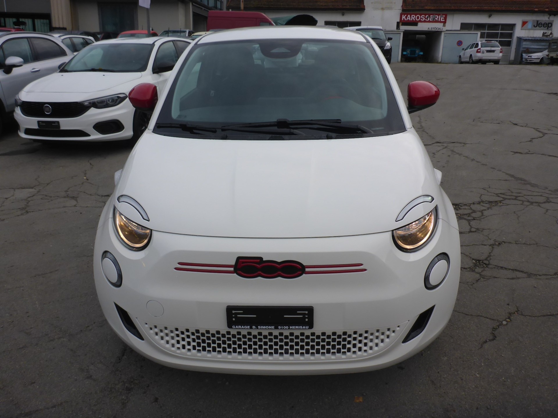 FIAT 500 electric 87 kW Red-image-0